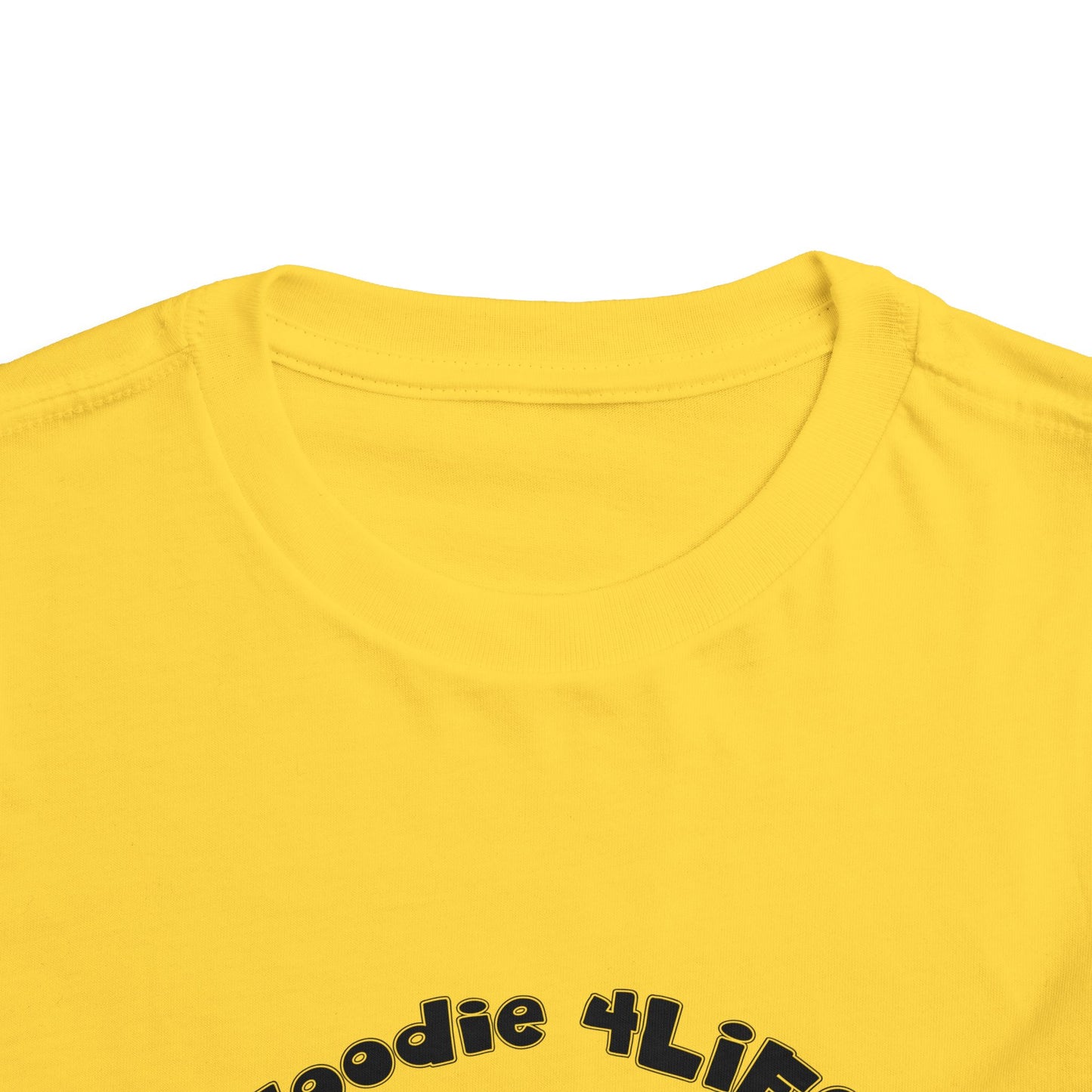 L.O.E.F Foodie 4Life Baby Tee Shirt  (Black)
