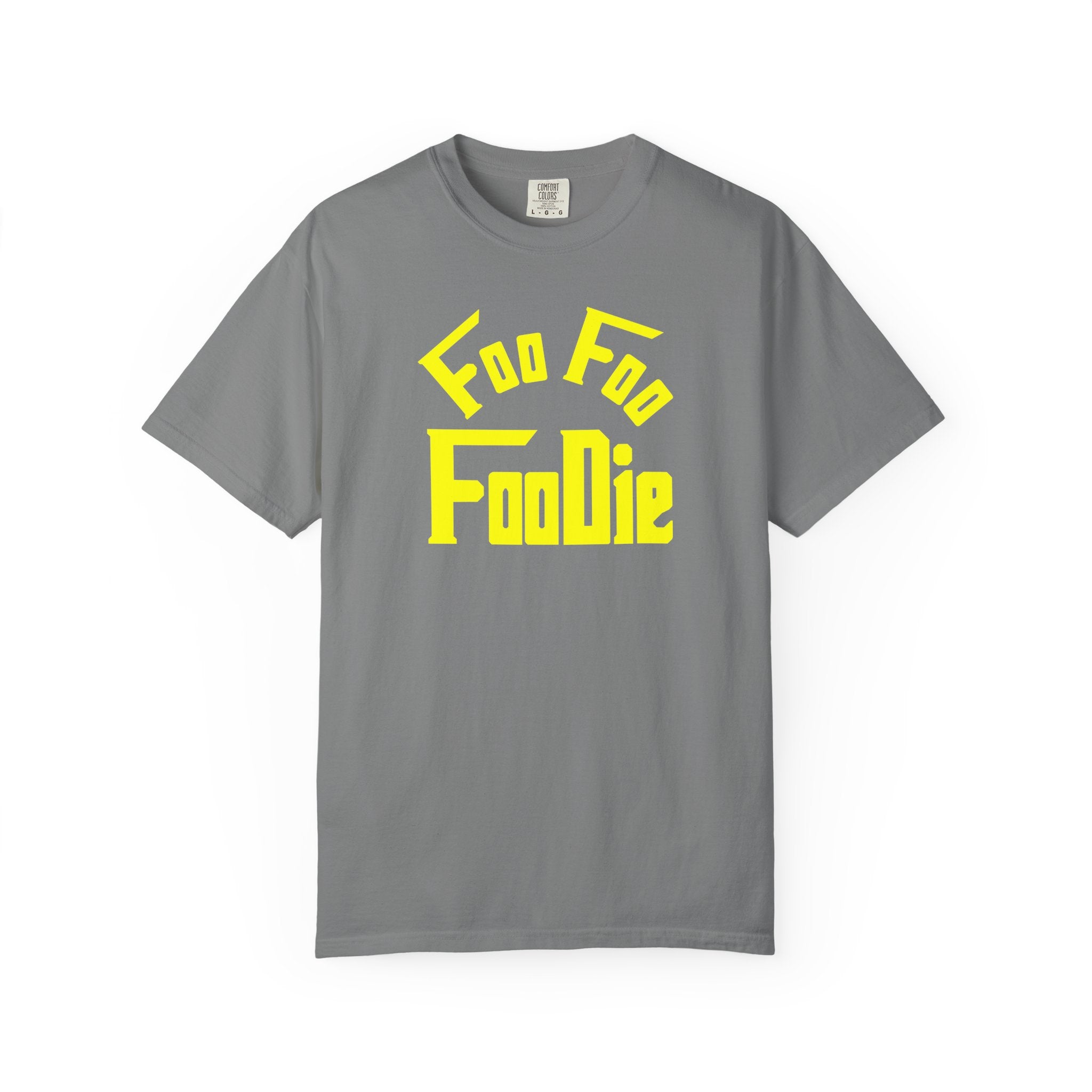 L.O.E.F FOO FOO FOODIE Unisex Tee shirt (Yellow)