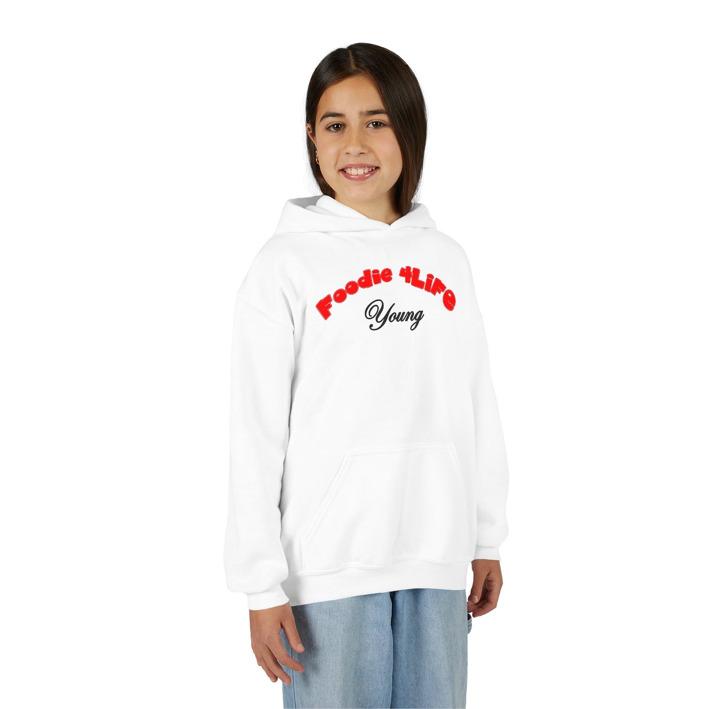 L.O.E.F Foodie 4Life Young Hoodie (Fiery Red)