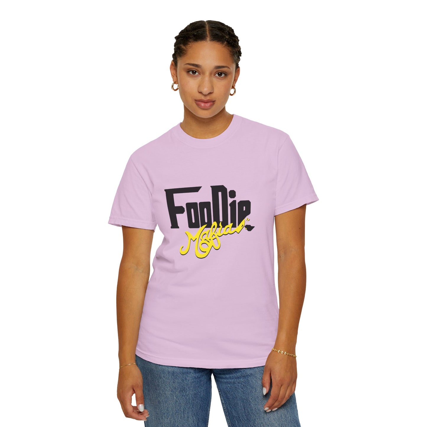 L.O.E.F Foodie Mafia Unisex Tee shirt (Bright Yellow)