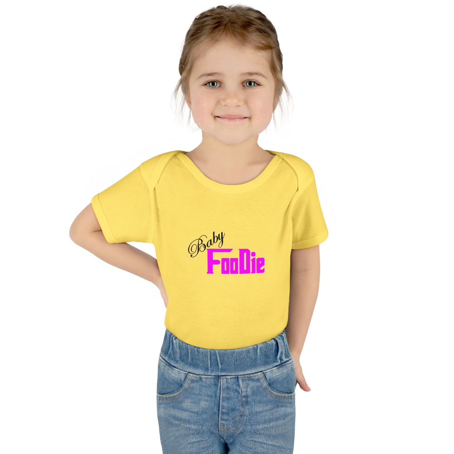L.O.E.F Baby Foodie Toddler Bodysuit (Fuchsia)