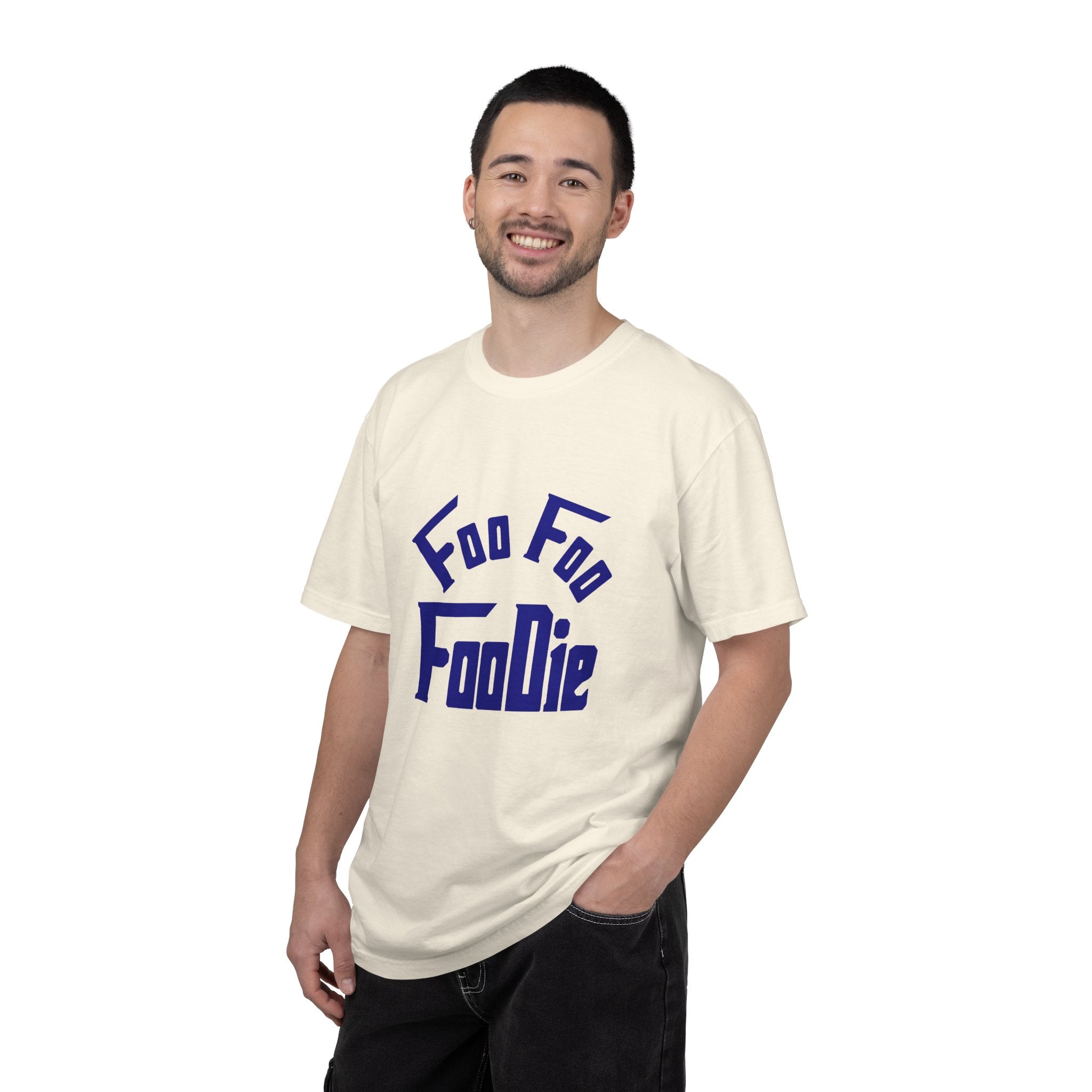 L.O.E.F FOO FOO FOODIE Unisex Tee shirt(Dark Blue)