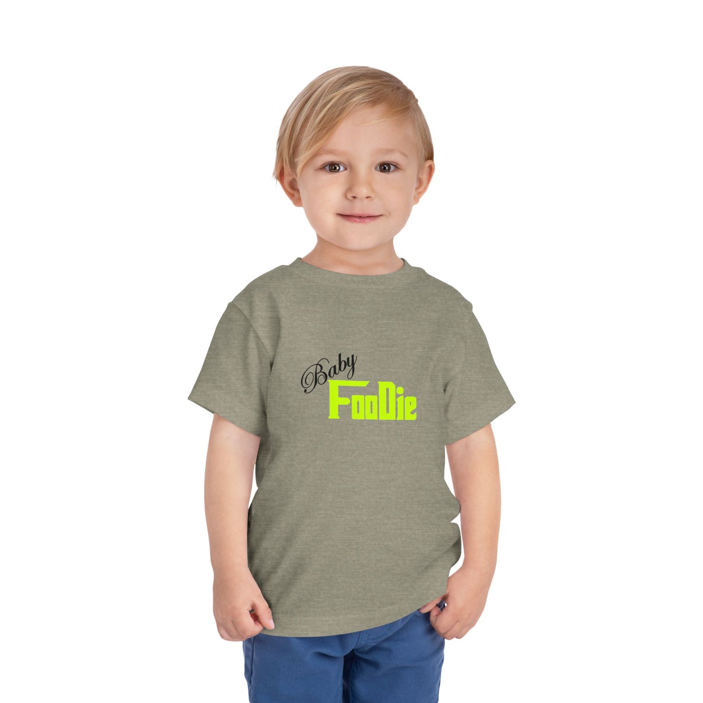 L.O.E.F Baby Foodie Toodler Tee Shirt (Neon Yellow)