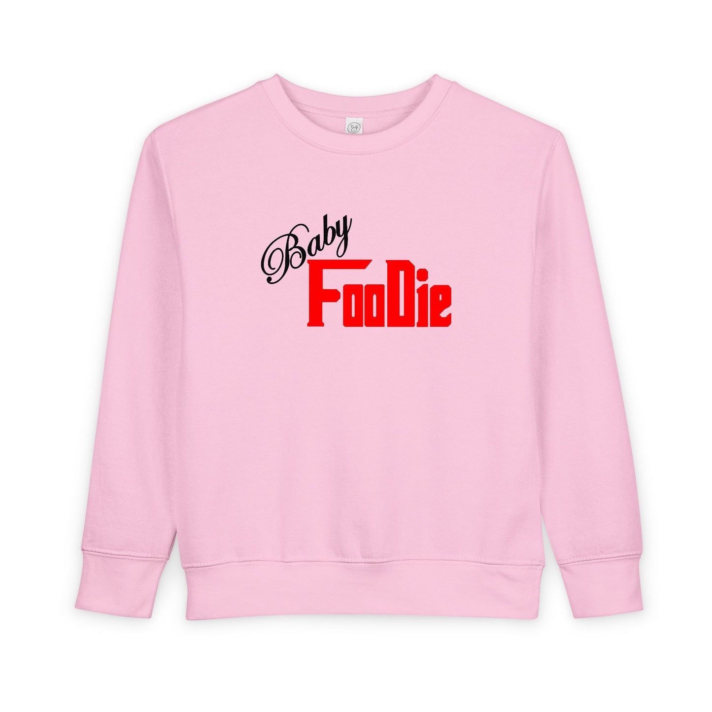 L.O.E.F Baby Foodie Toddler Sweatshirt (Fiery Red)