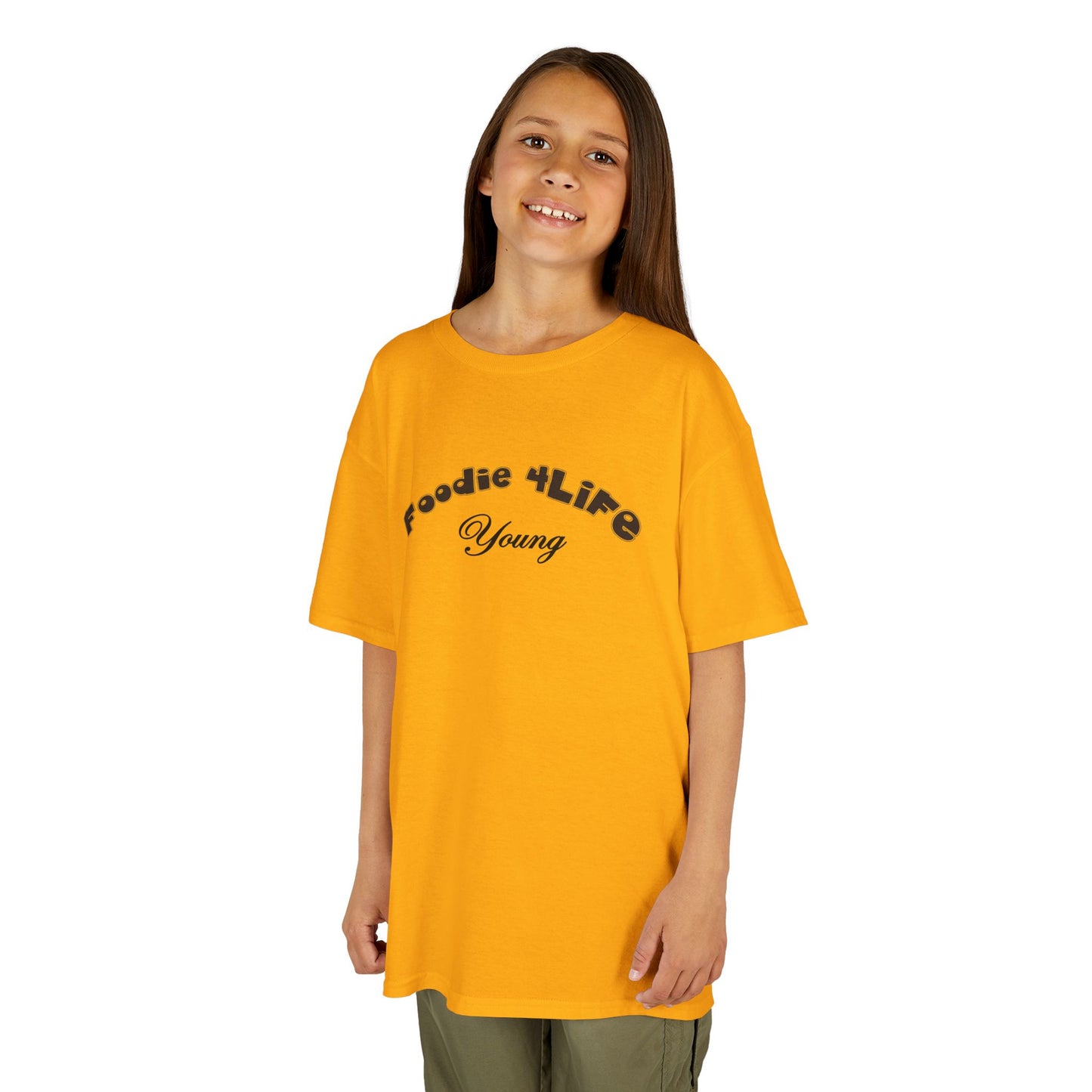 L.O.E.F Foodie 4Life Young Tee Shirt  (Black)