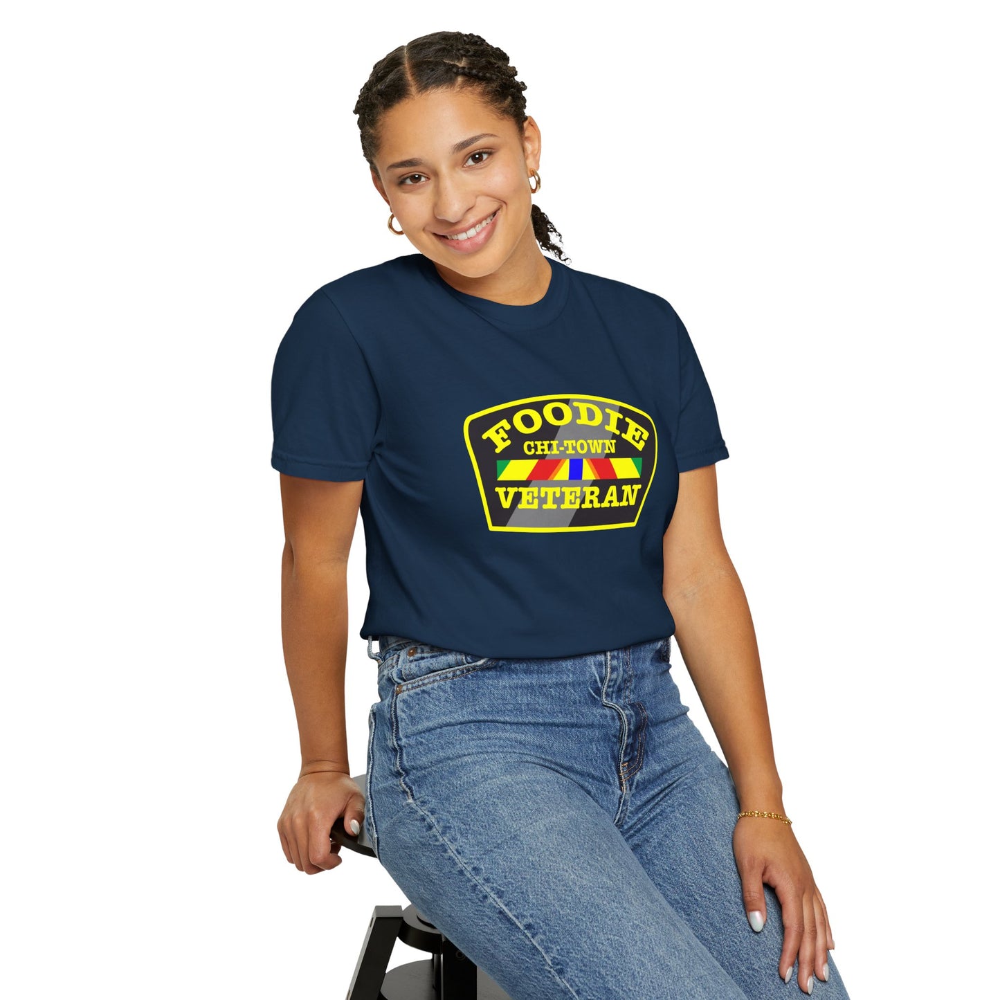 L.O.E.F Foodie Veteran CHI-TOWN Unisex Tee Shirt