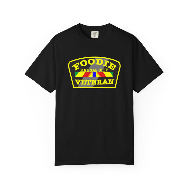L.O.E.F Foodie Veteran Kansas City Unisex Tee Shirt