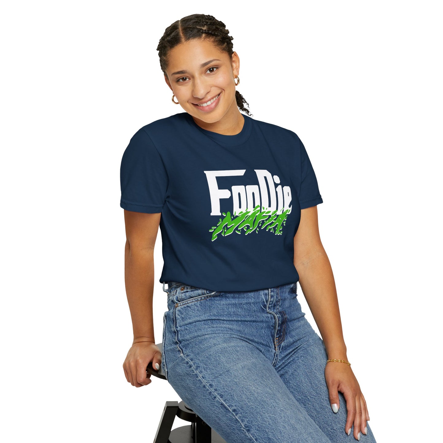 L.O.E.F Foodie Mafia Unisex Tee Shirt  (Kelly Green)
