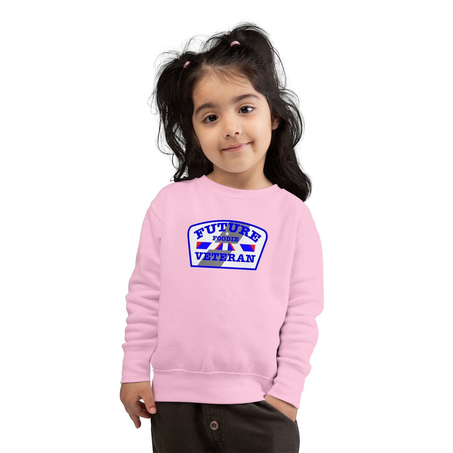 L.O.E.F Future Foodie Veteran Baby Sweatshirt (Blue)