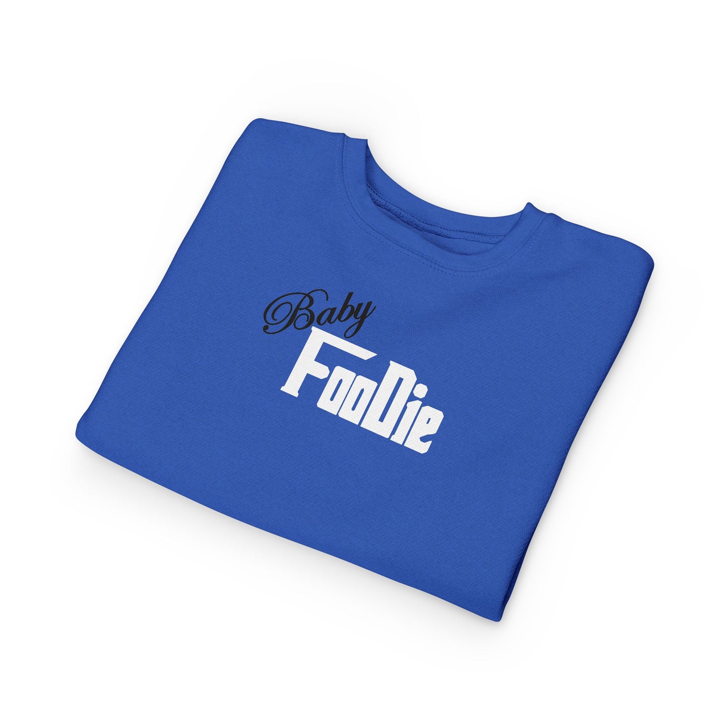 L.O.E.F Baby Foodie Toddler Sweatshirt (White)