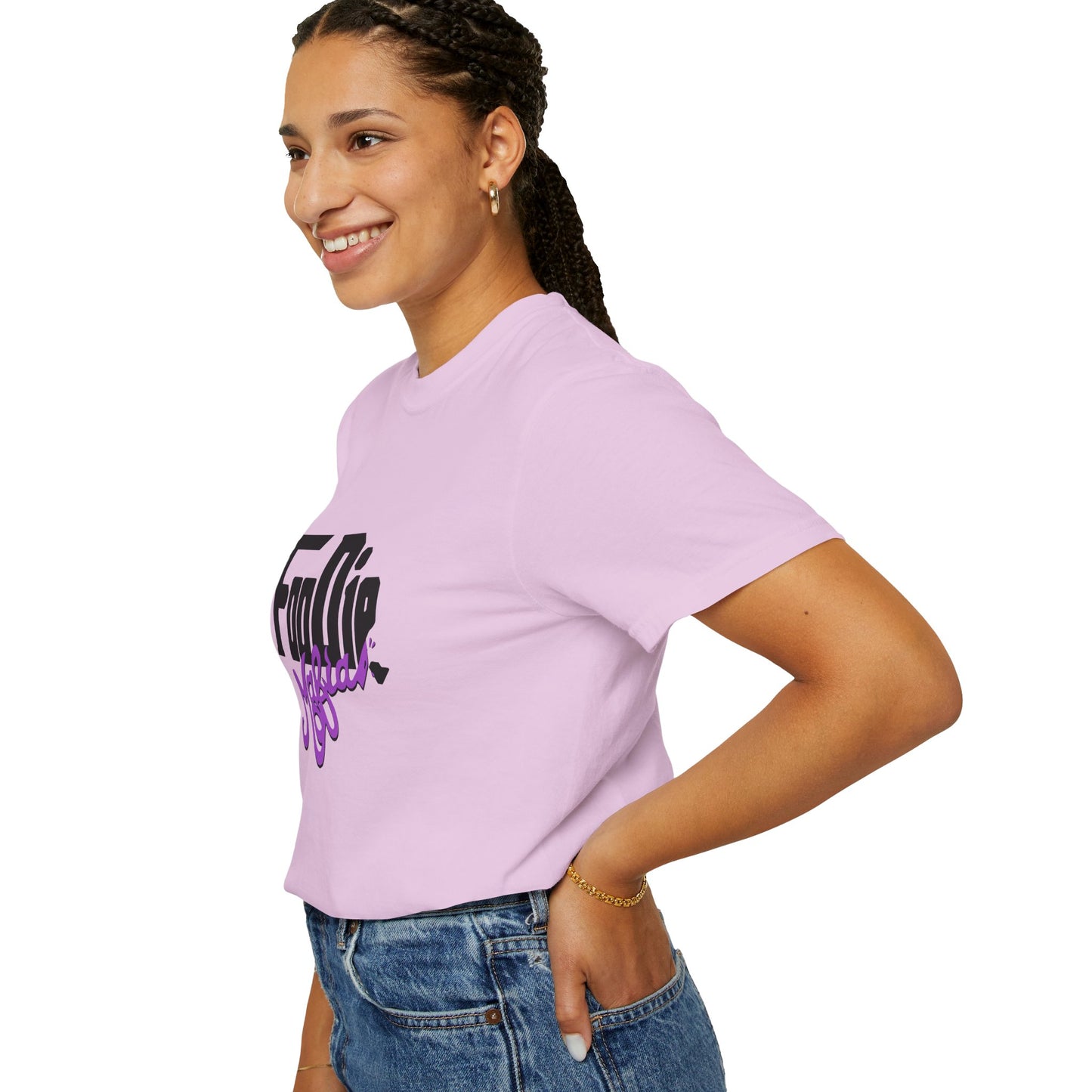L.O.E.F Foodie Mafia Unisex Tee shirt (Bright Purple)