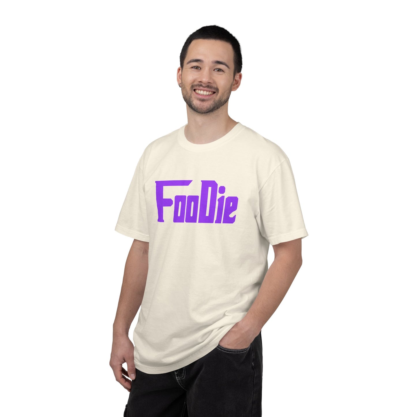 LO.E.F Foodie Unisex Tee Shirt (Bright Purple)
