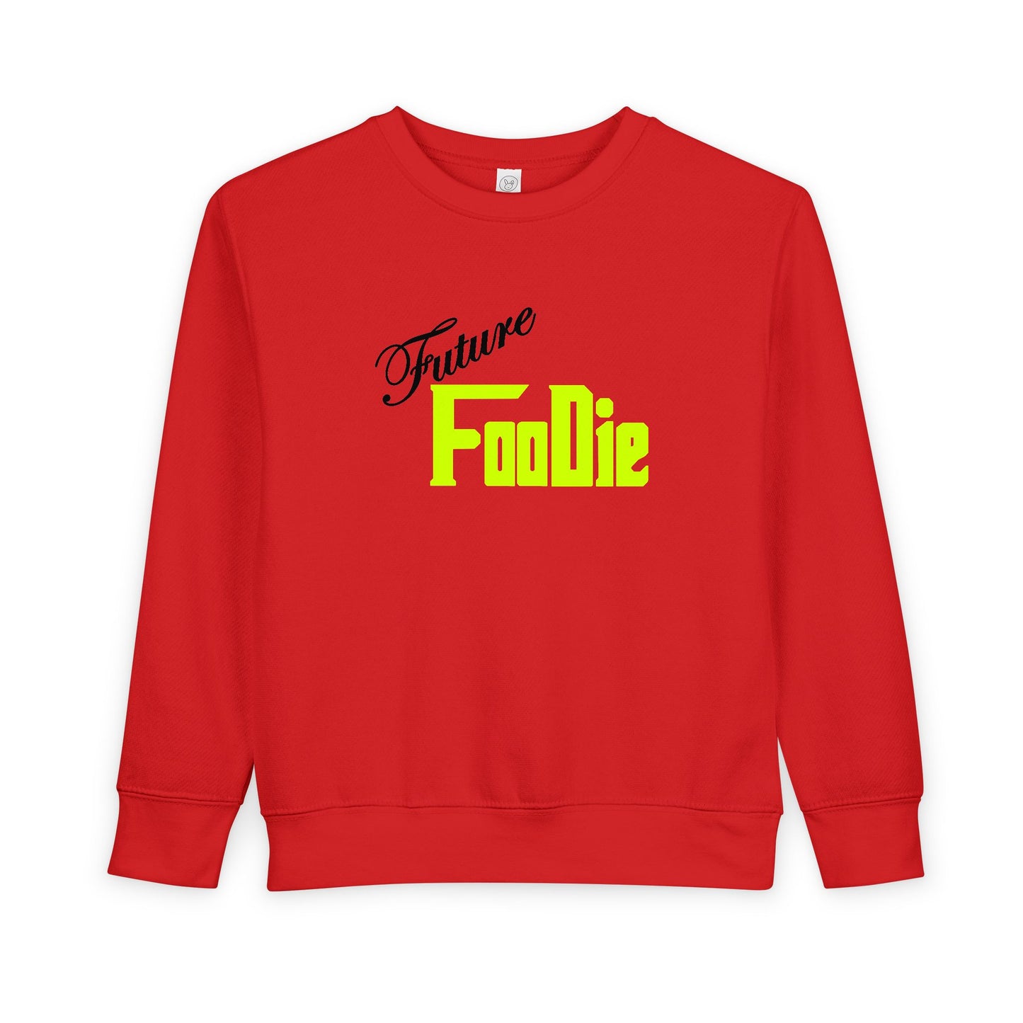L.O.E.F Future Foodie Toddler Sweatshirt (Neon Yellow)