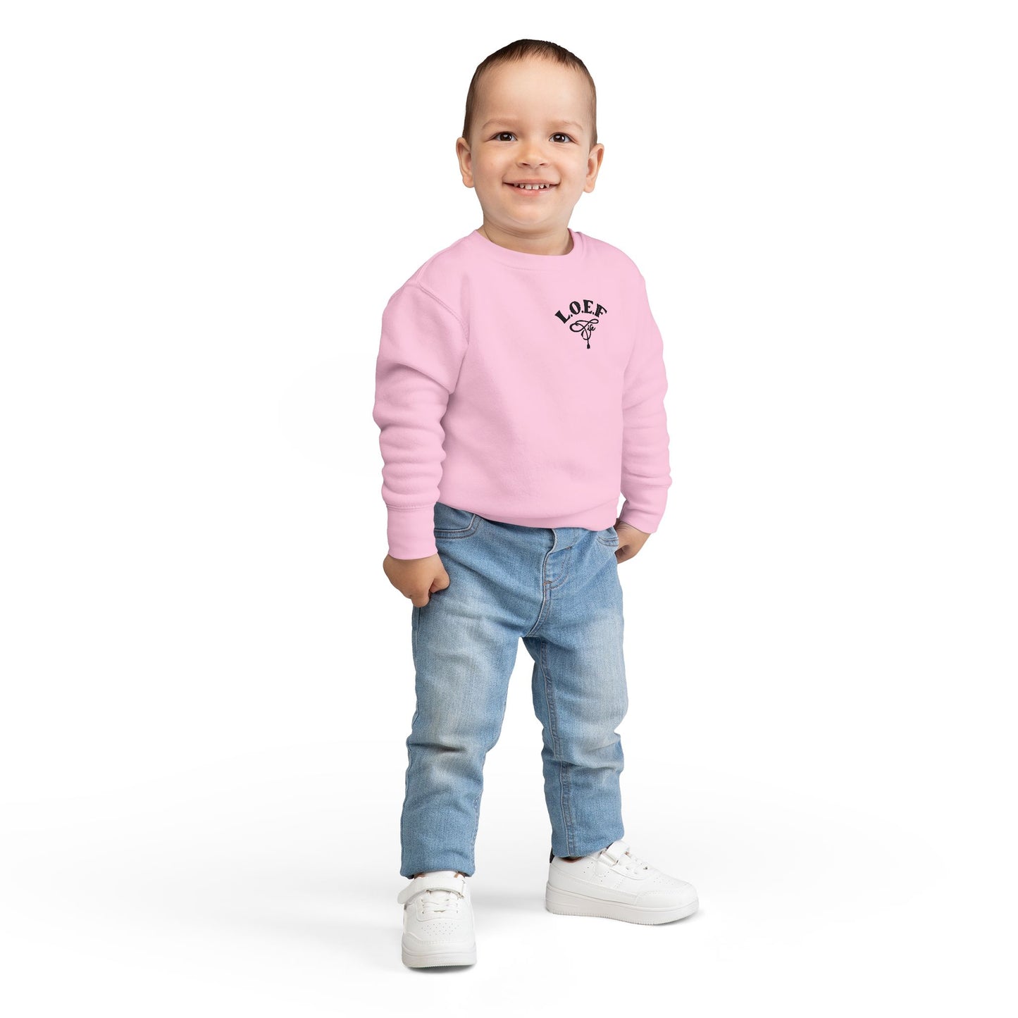 L.O.E.F Foodie 4Life Baby Sweatshirt  (Black)