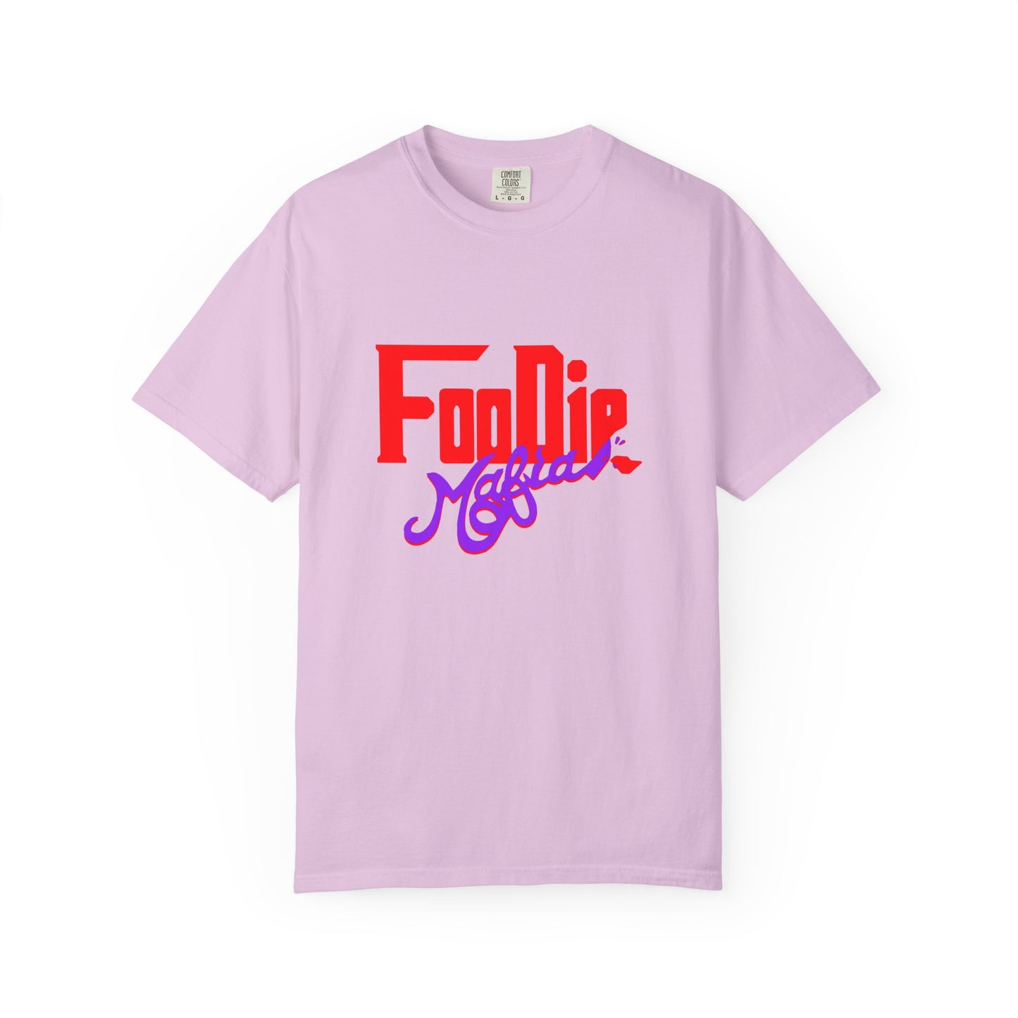 L.O.E.F Red Foodie Mafia Unisex Tee Shirt (Purple)