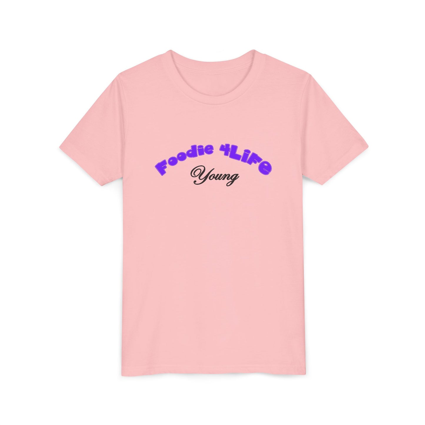 L.O.E.F Foodie 4Life Young Tee Shirt  (Violet)