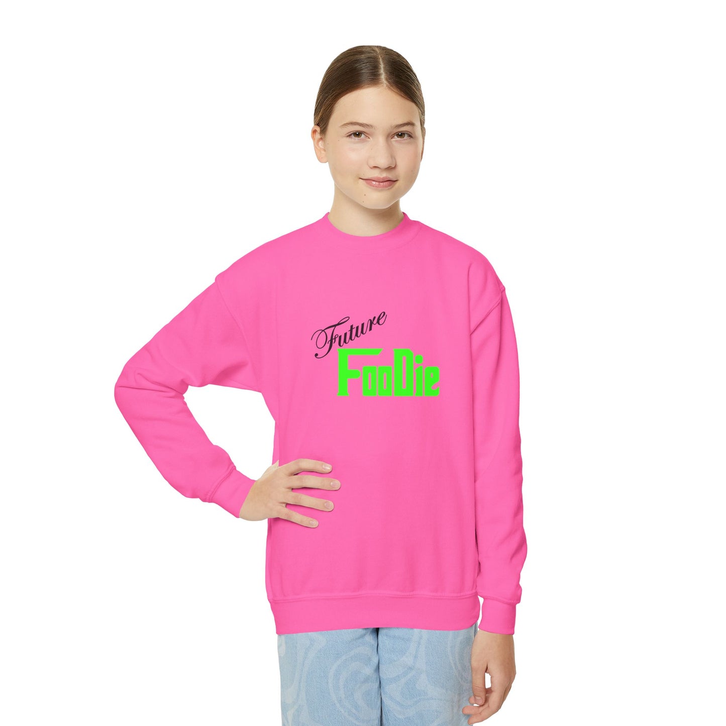 L.O.E.F Young Foodie Youth Sweatshirt (Neon Green)