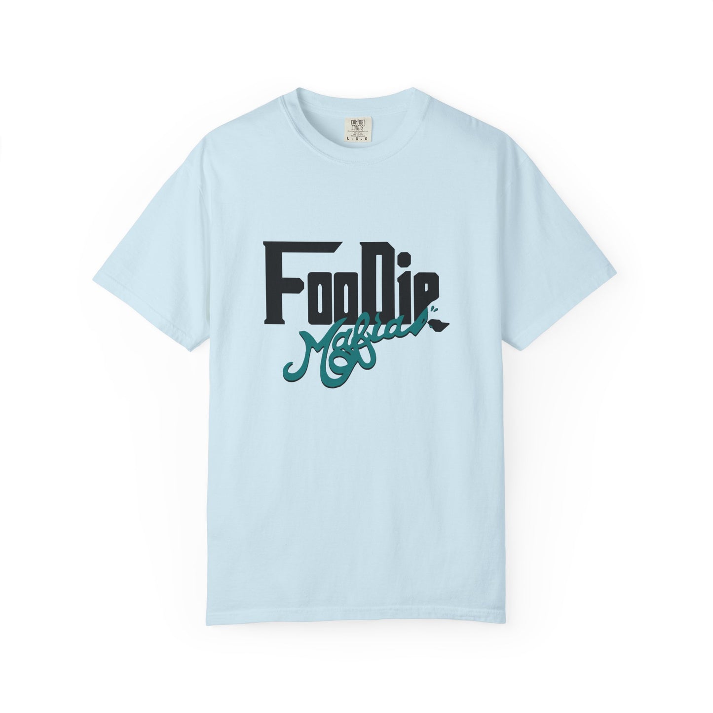 L.O.E.F Foodie Mafia Unisex Tee shirt (Teal)