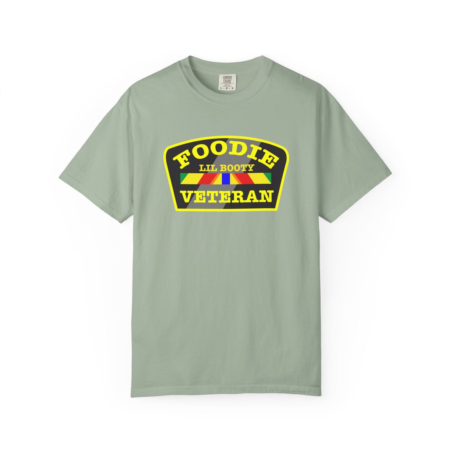L.O.E.F Foodie Veteran LIL BOOTY Unisex Tee Shirt (Yellow)