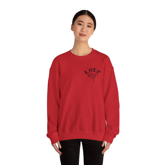 L.O.E.F Foodie 4Life Vegan Sweatshirt (Black)
