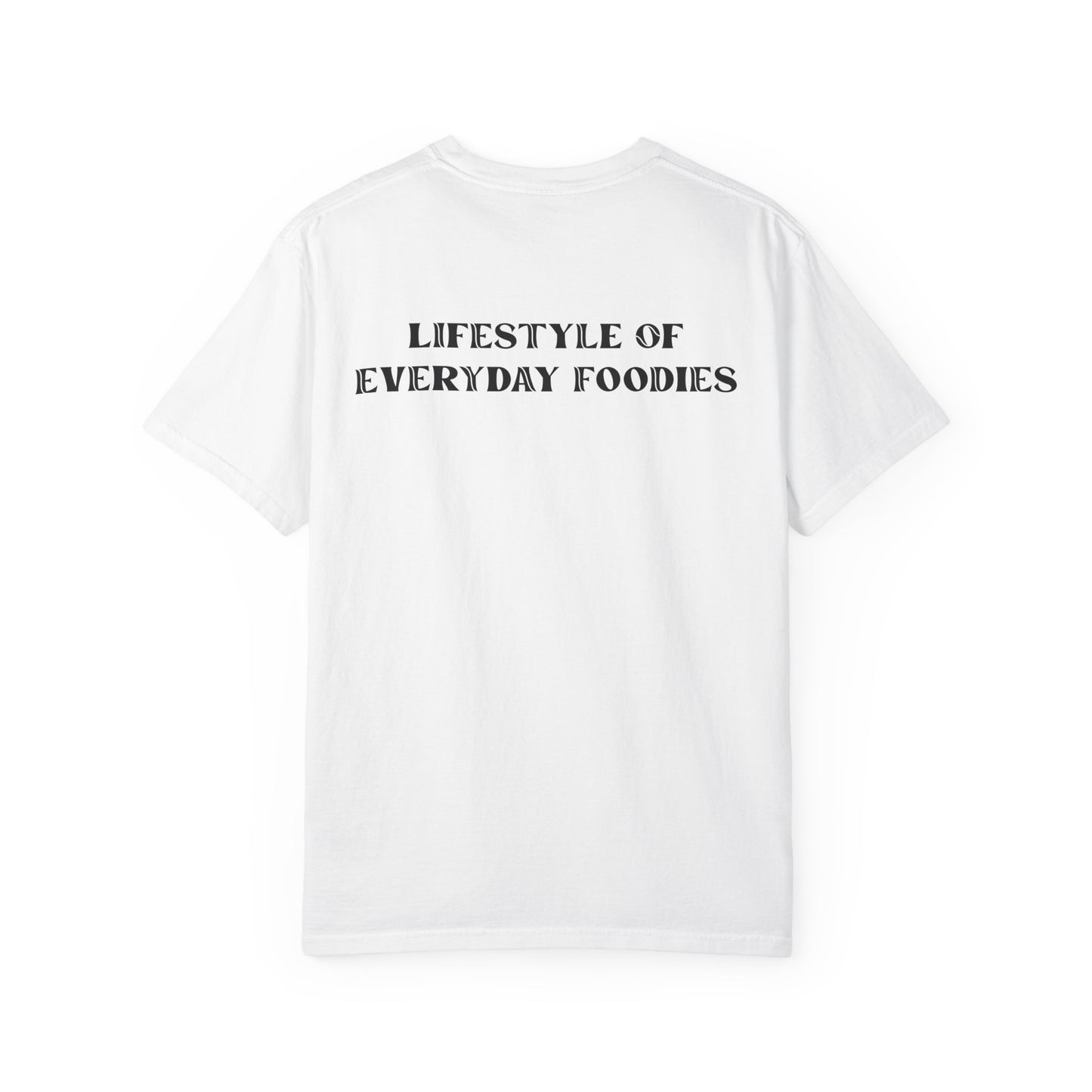 L.O.E.F LIFESTYLE OF EVERYDAY FOODIES Unisex Tee Shirt (Black)