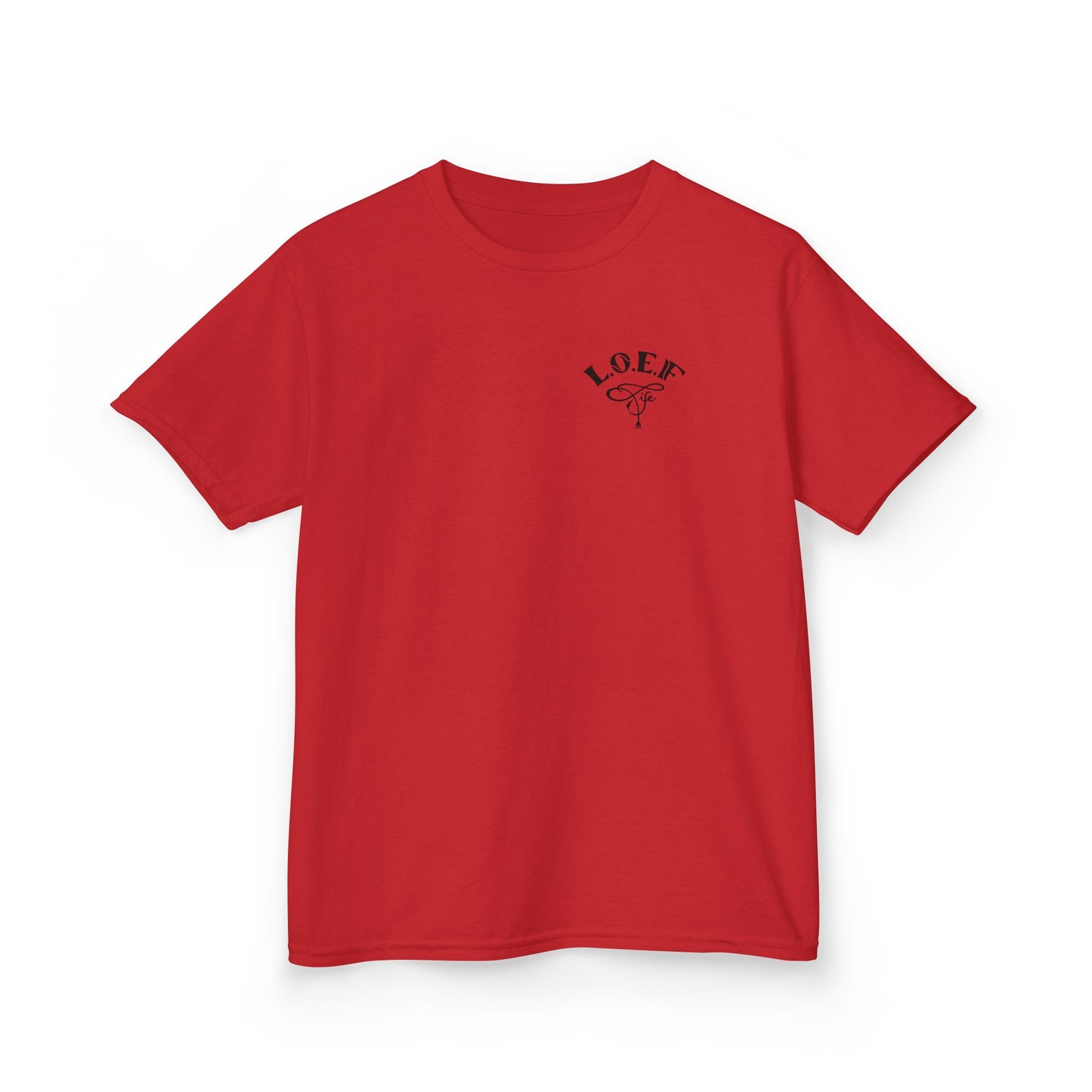 L.O.E.F Foodie 4Life Young Tee Shirt  (Dark Blue)