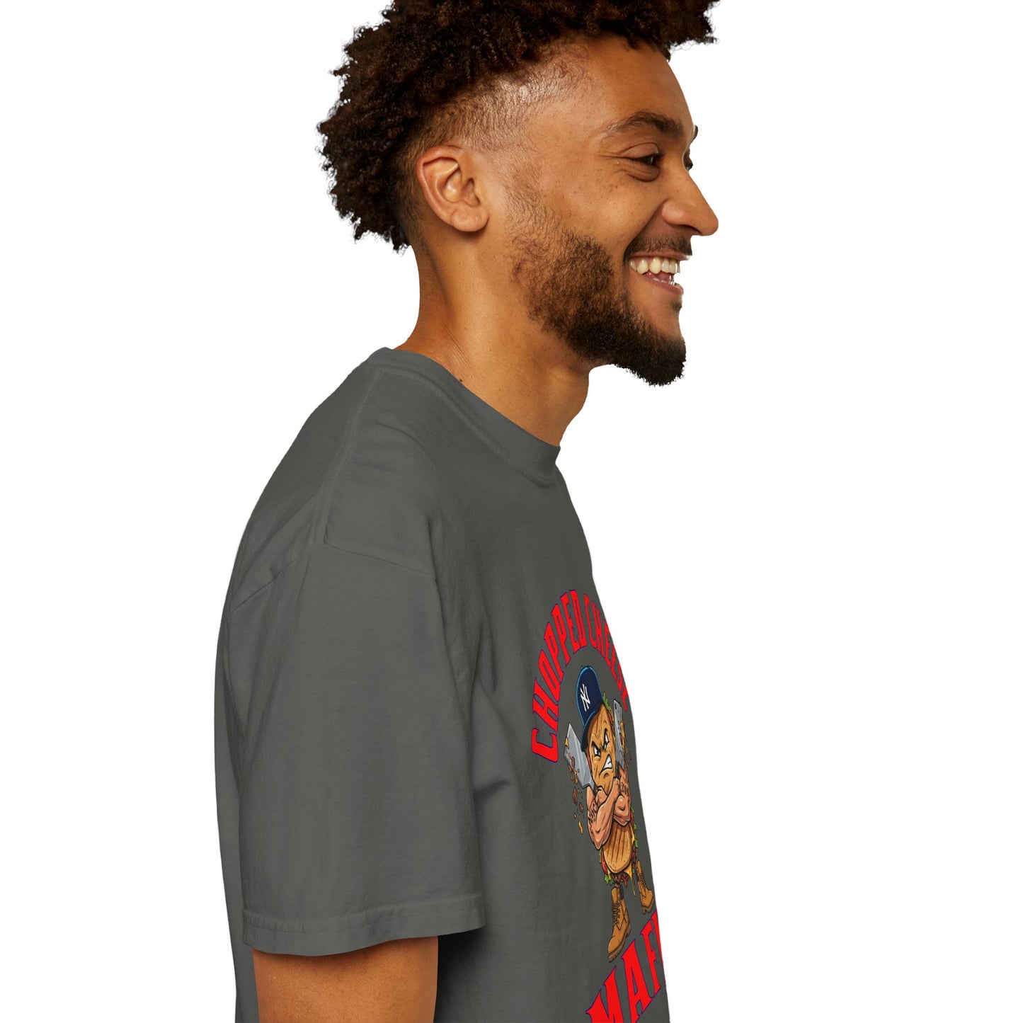L.O.E.F Mafia Chopped Cheese Unisex Tee Shirt (Red)