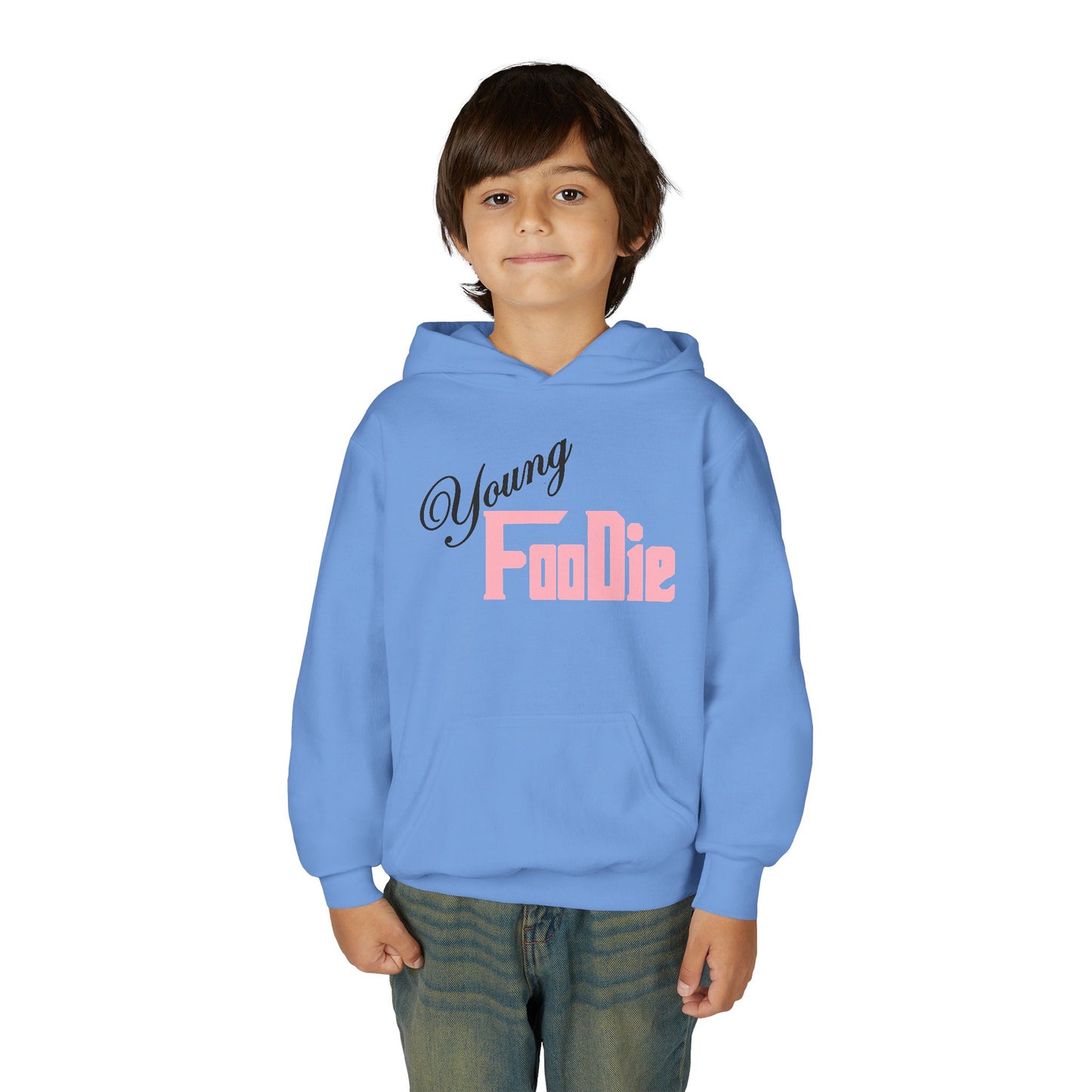 L.O.E.F Young Foodie Hooded Sweatshirt (Soft Pink)