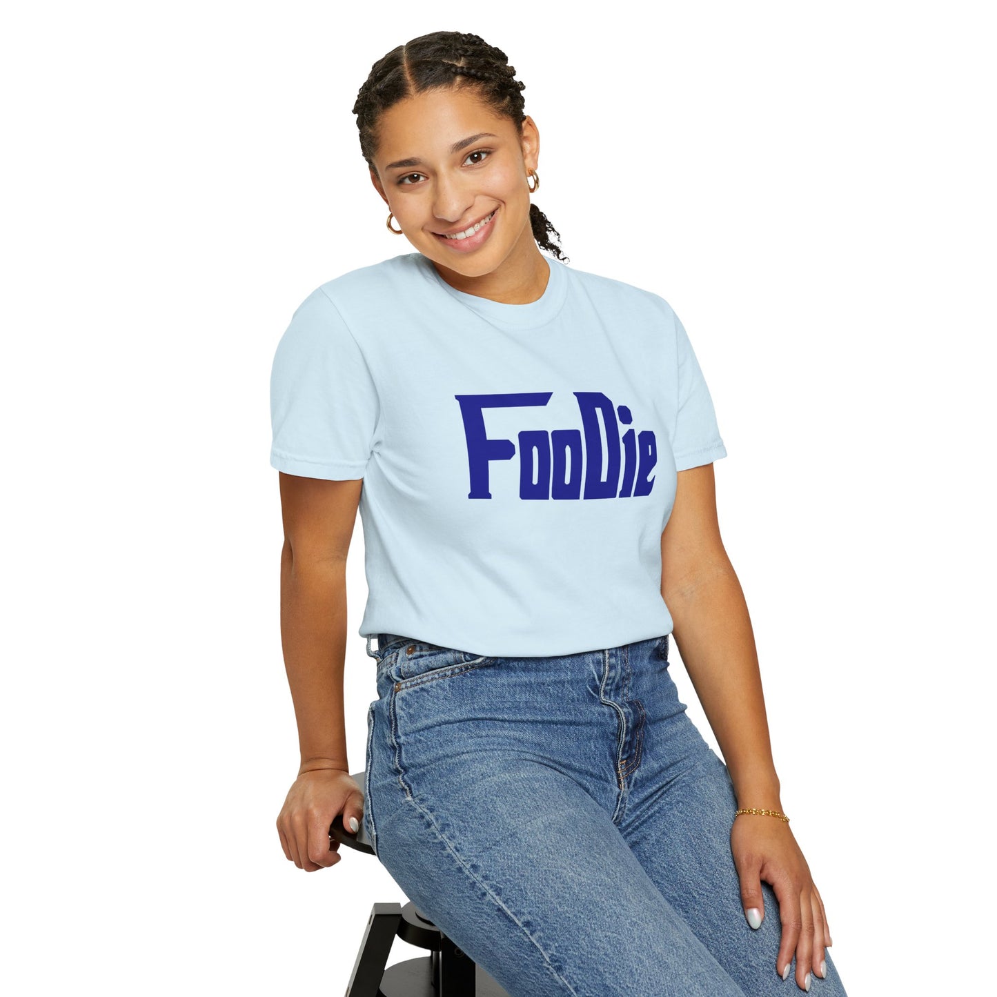 L.O.E.F Foodie Unisex Tee Shirt (Dark Blue)