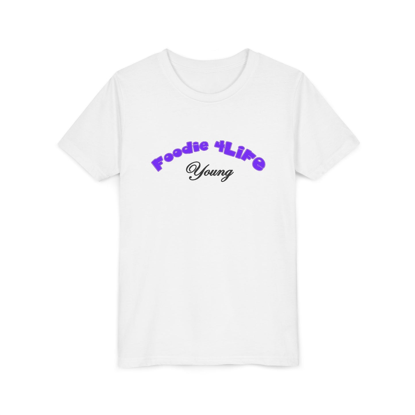L.O.E.F Foodie 4Life Young Tee Shirt  (Violet)