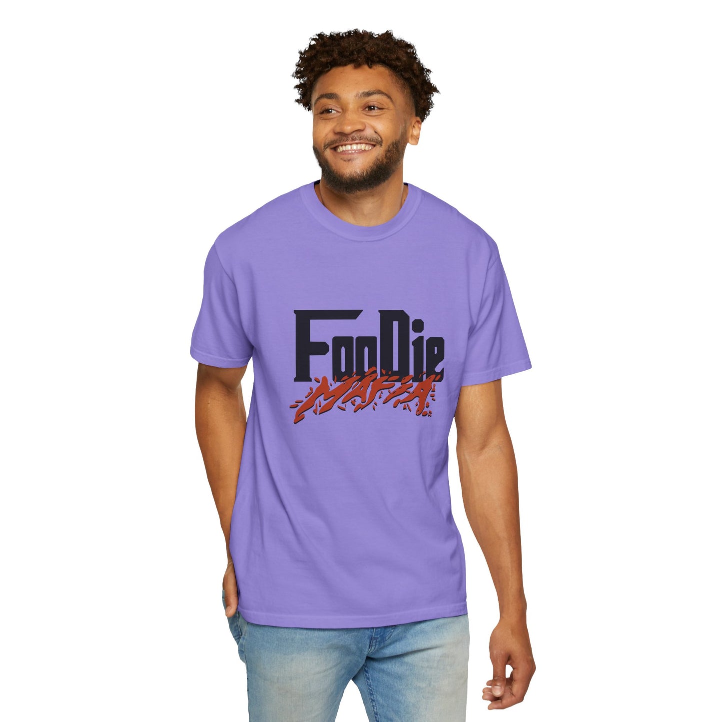 L.O.E.F Foodie Mafia Tee Shirt (Rust)