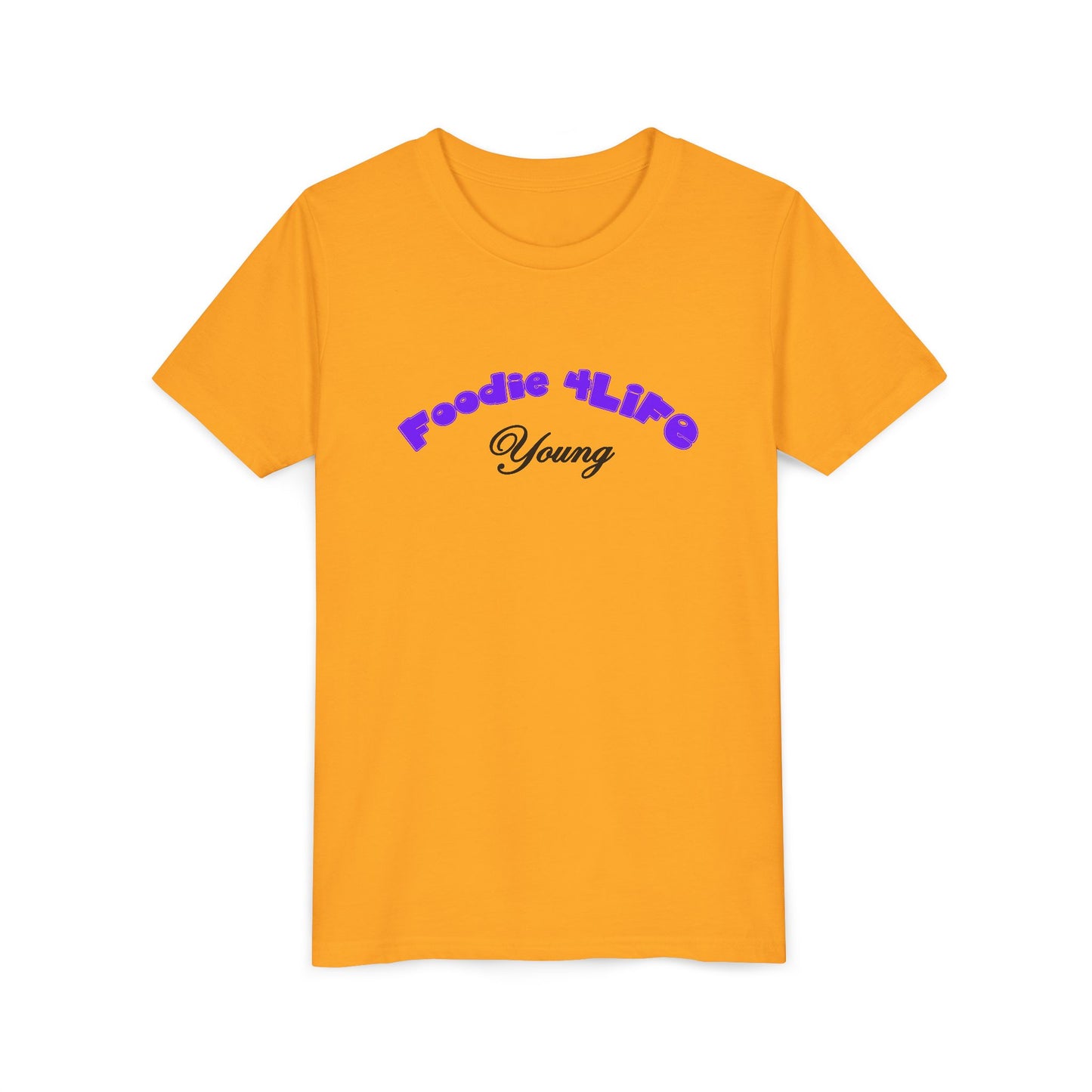 L.O.E.F Foodie 4Life Young Tee Shirt  (Violet)