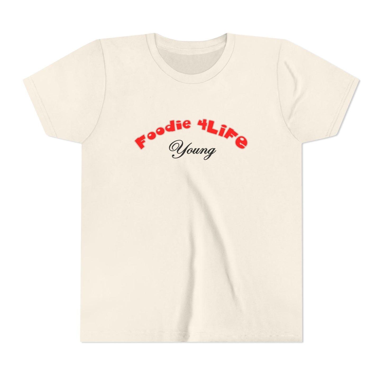 L.O.E.F Foodie 4Life Young Tee Shirt  (Fiery Red)
