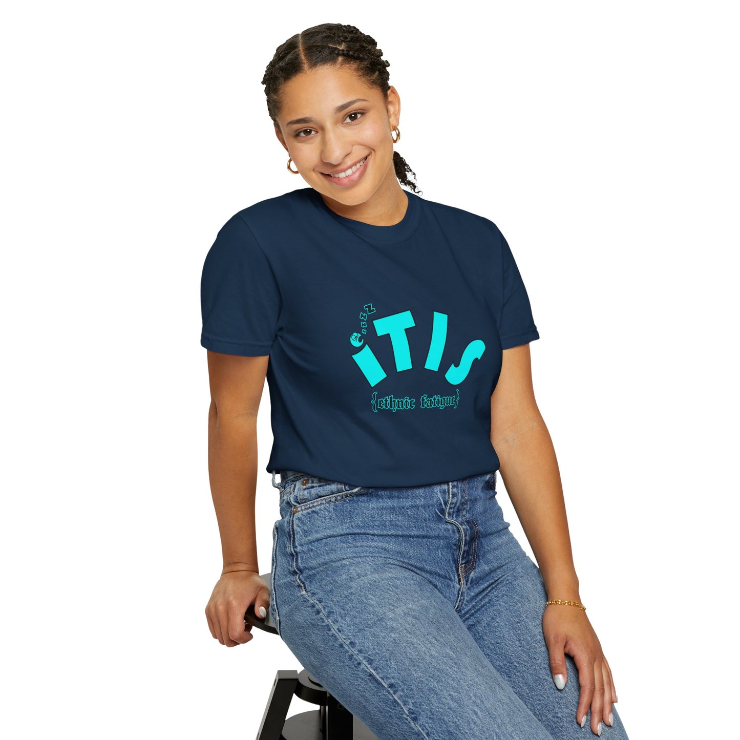 L.O.E.F ITIS Unisex Tee shirt (Blue)