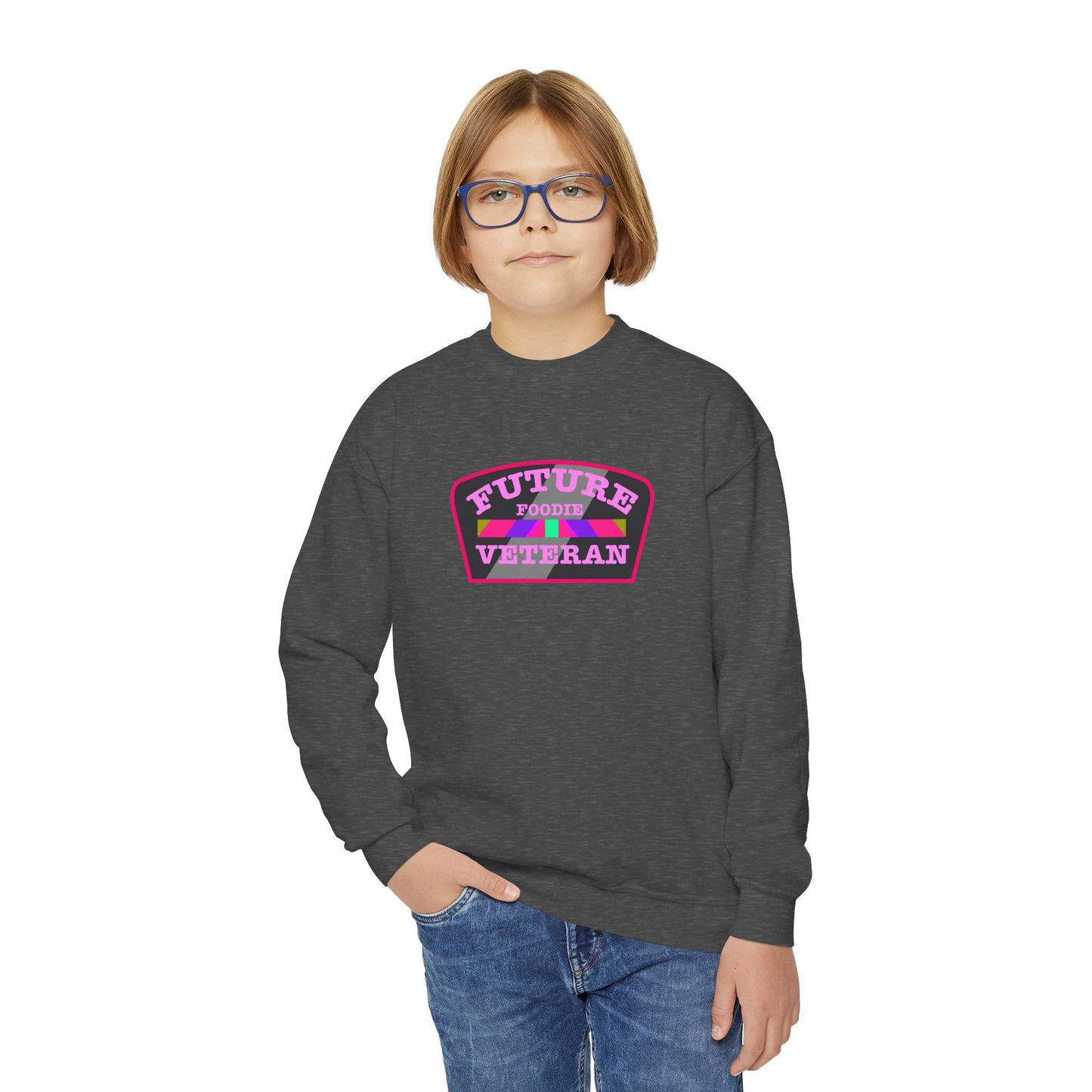 L.O.E.F Young Future Foodie Veteran Sweatshirt (Pink)