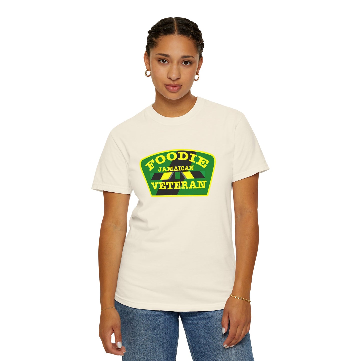 L.O.E.F Foodie Veteran Jamaican Unisex Tee Shirt