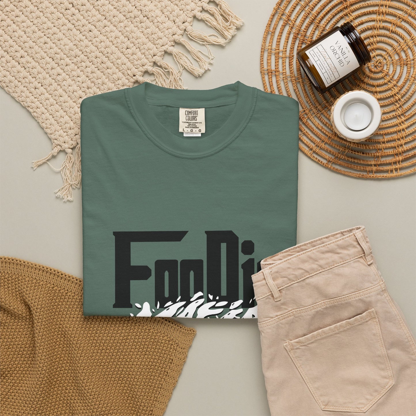 L.O.E.F Foodie Mafia Tee Shirt (White)