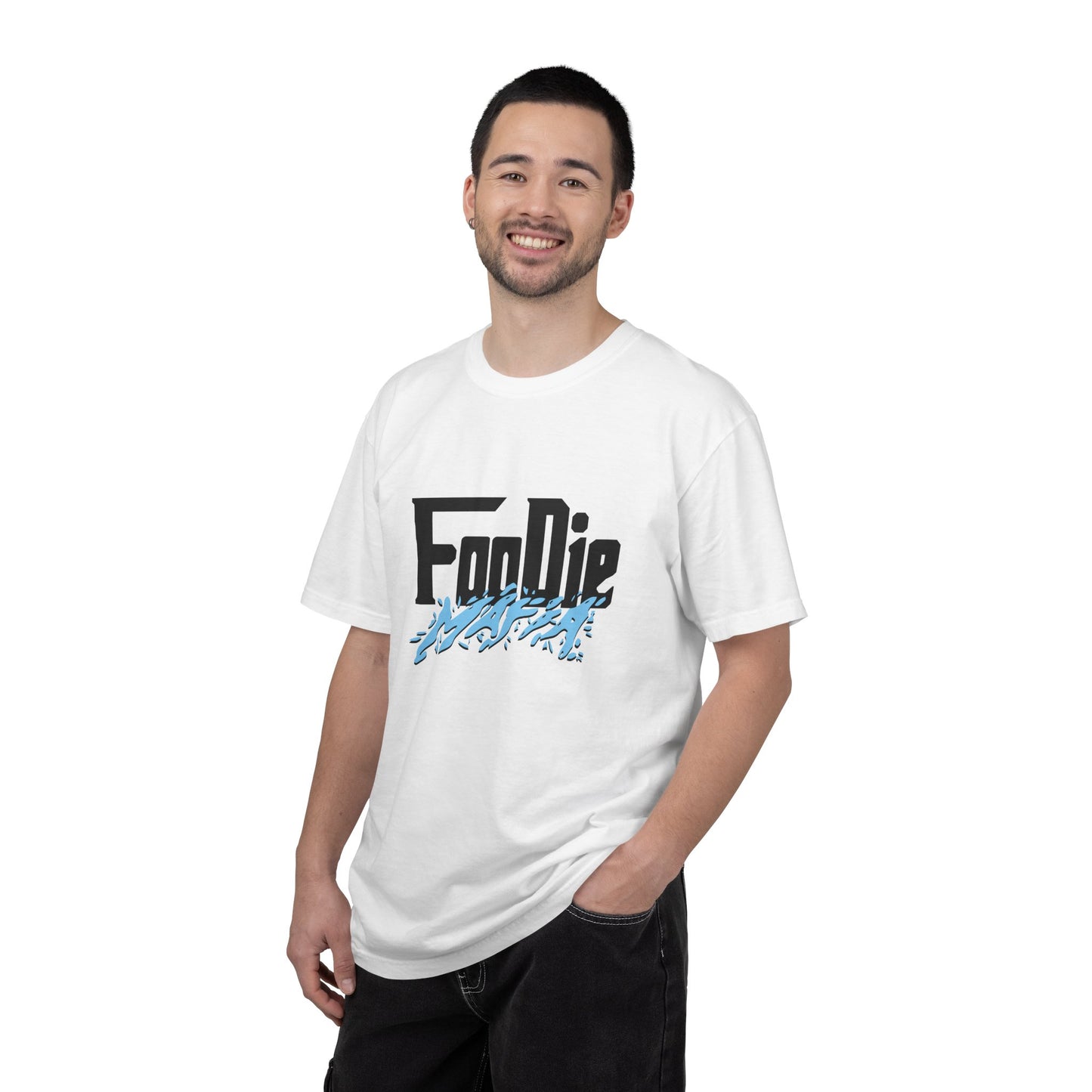L.O.E.F Foodie Mafia Unisex Tee Shirt (Baby Blue)