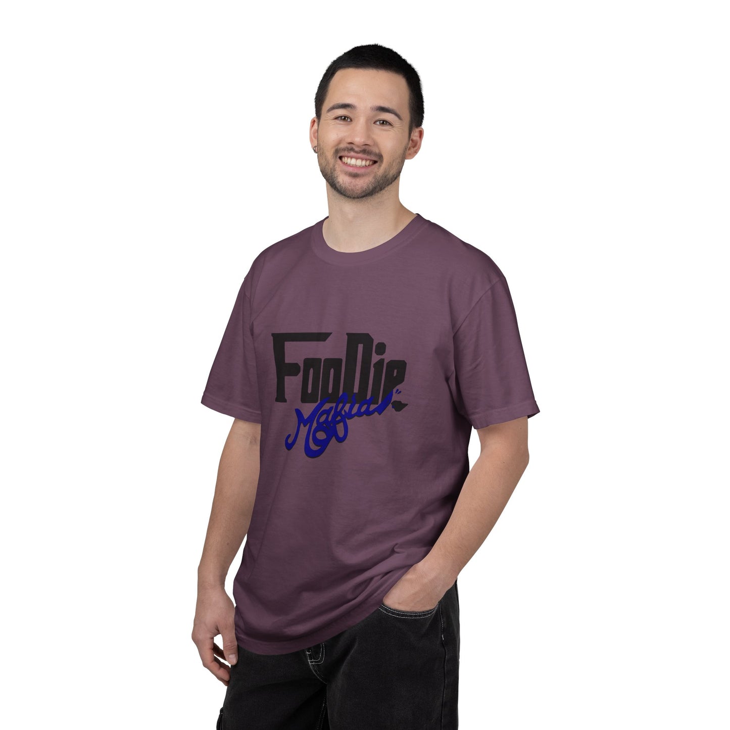 L.O.E.F Foodie Mafia Unisex Tee shirt (Dark Blue)