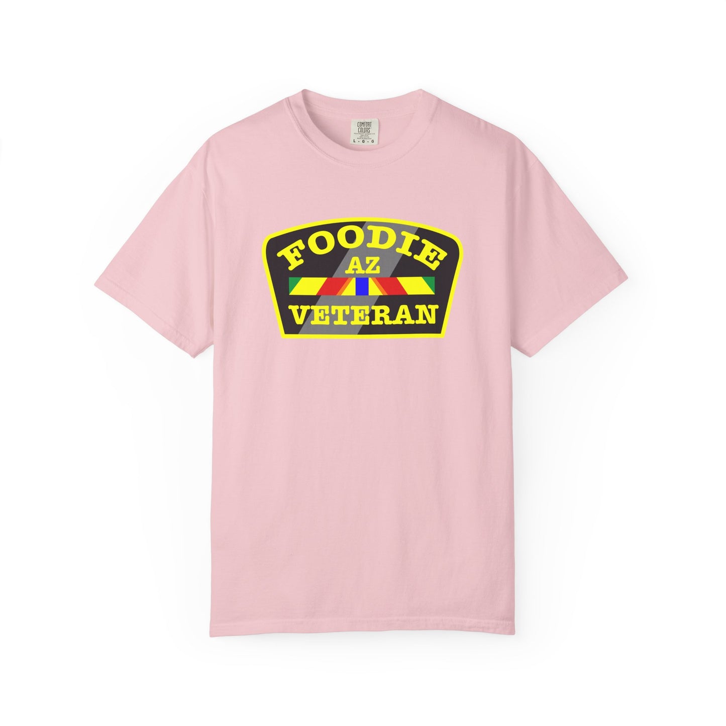 L.O.E.F Foodie Veteran AZ Unisex Tee Shirt (Yellow)