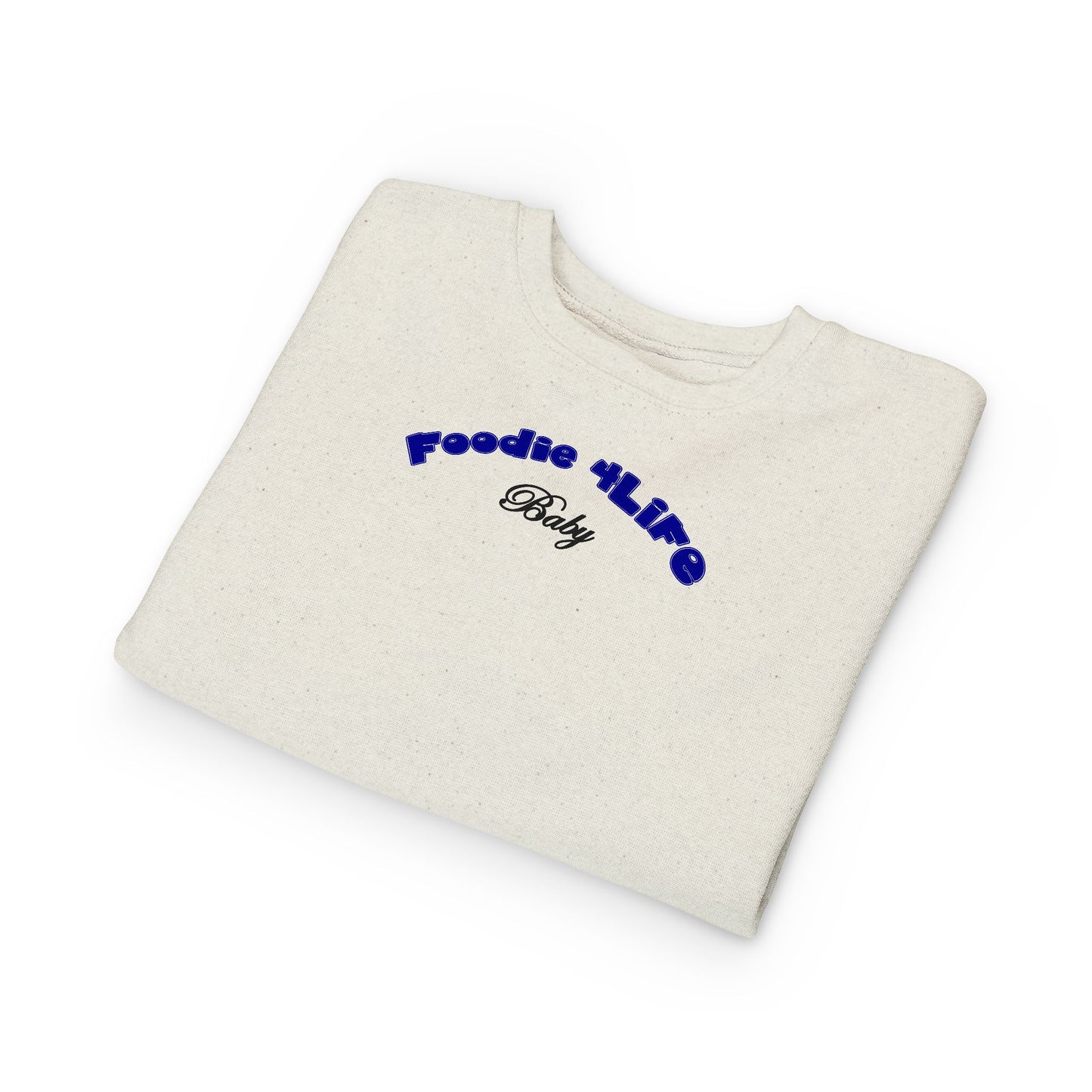 L.O.E.F Foodie 4Life Baby Sweatshirt  (Dark Blue)