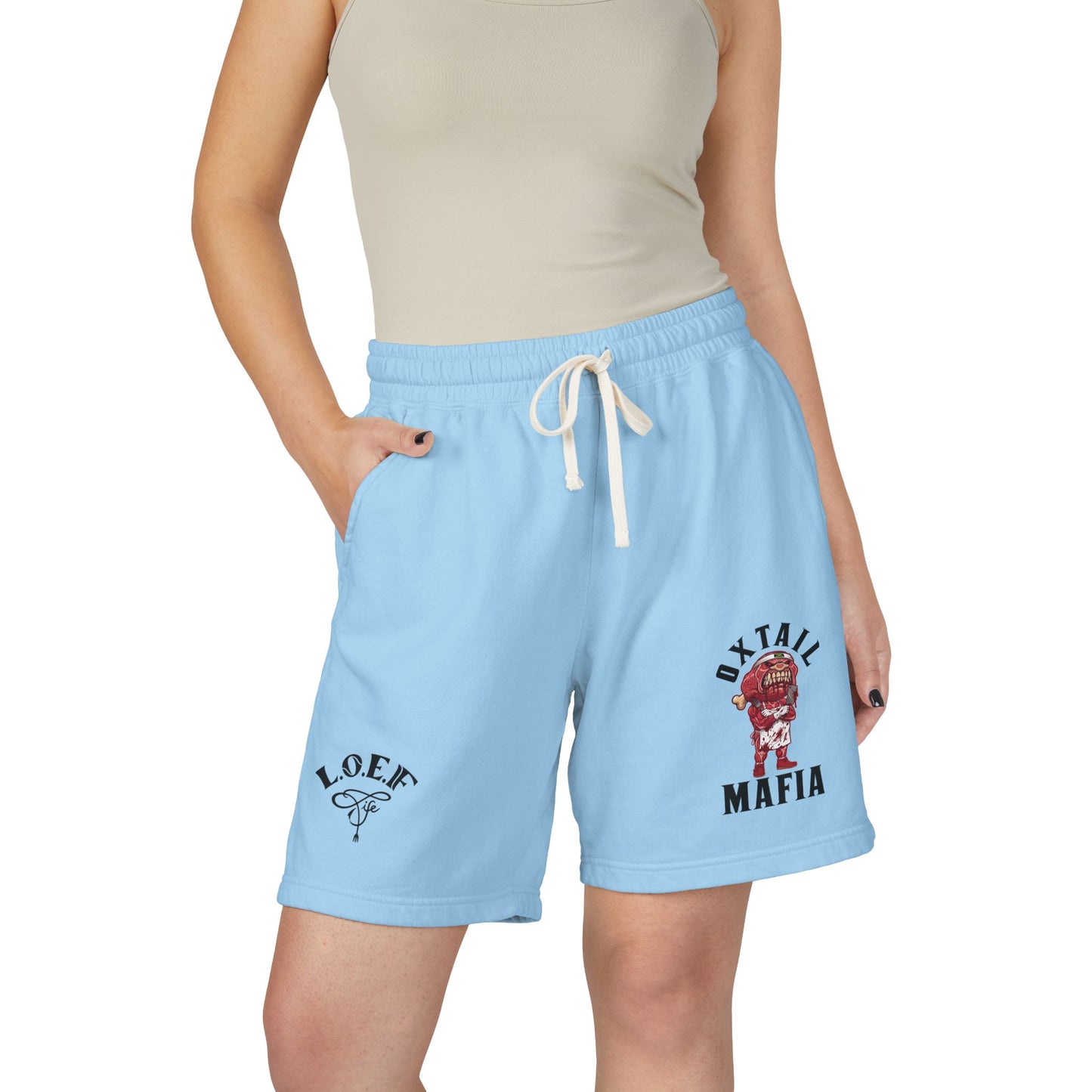 L.O.E.F Oxtail Mafia Sweat Shorts