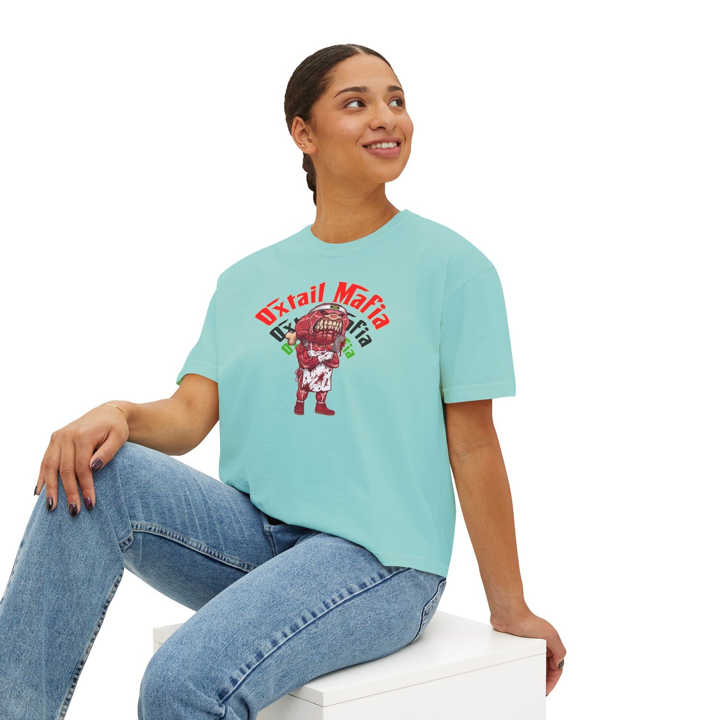 L.O.E.F Oxtail Mafia Boxy Tee