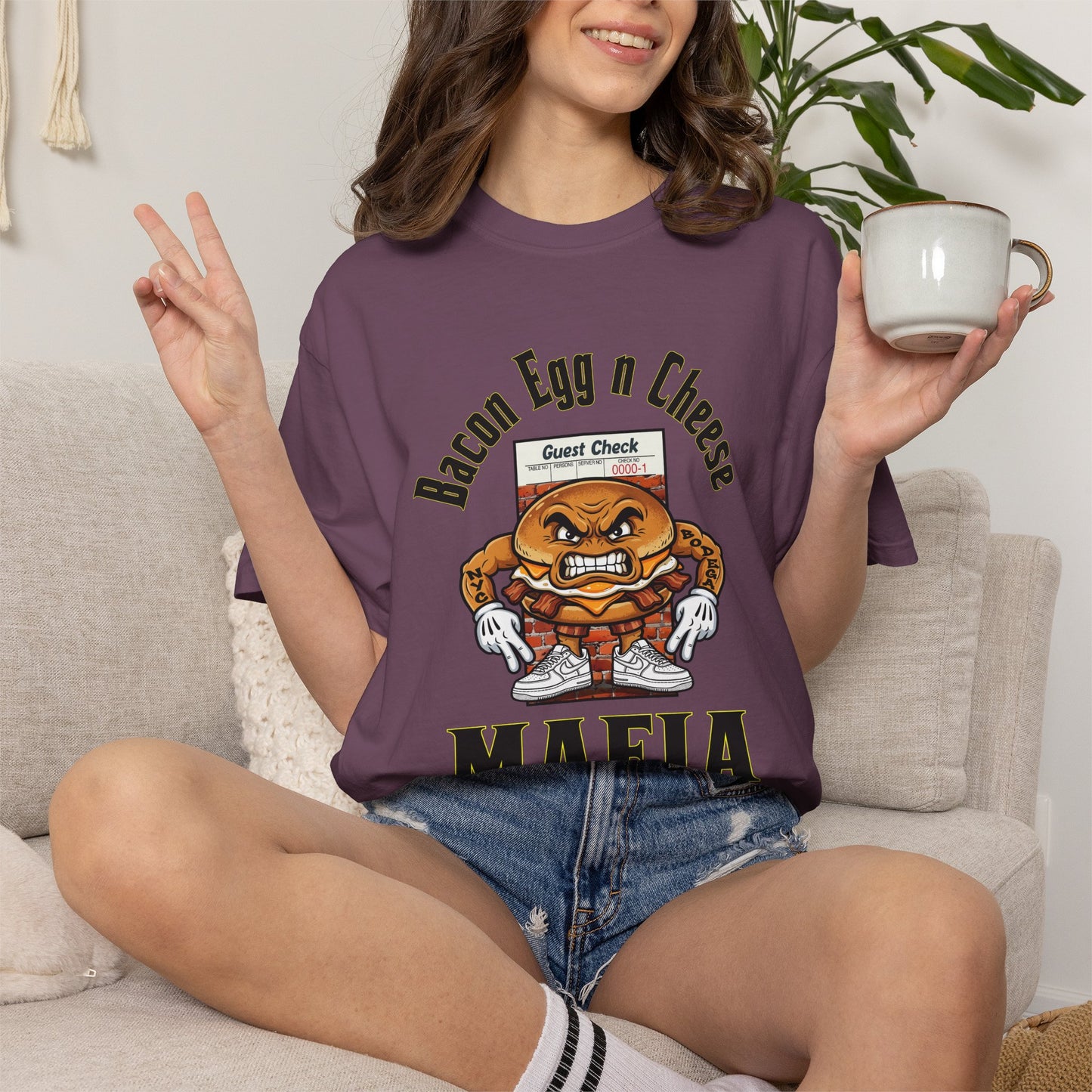 L.O.E.F Bacon, Egg & Cheese Unisex Tee Shirt