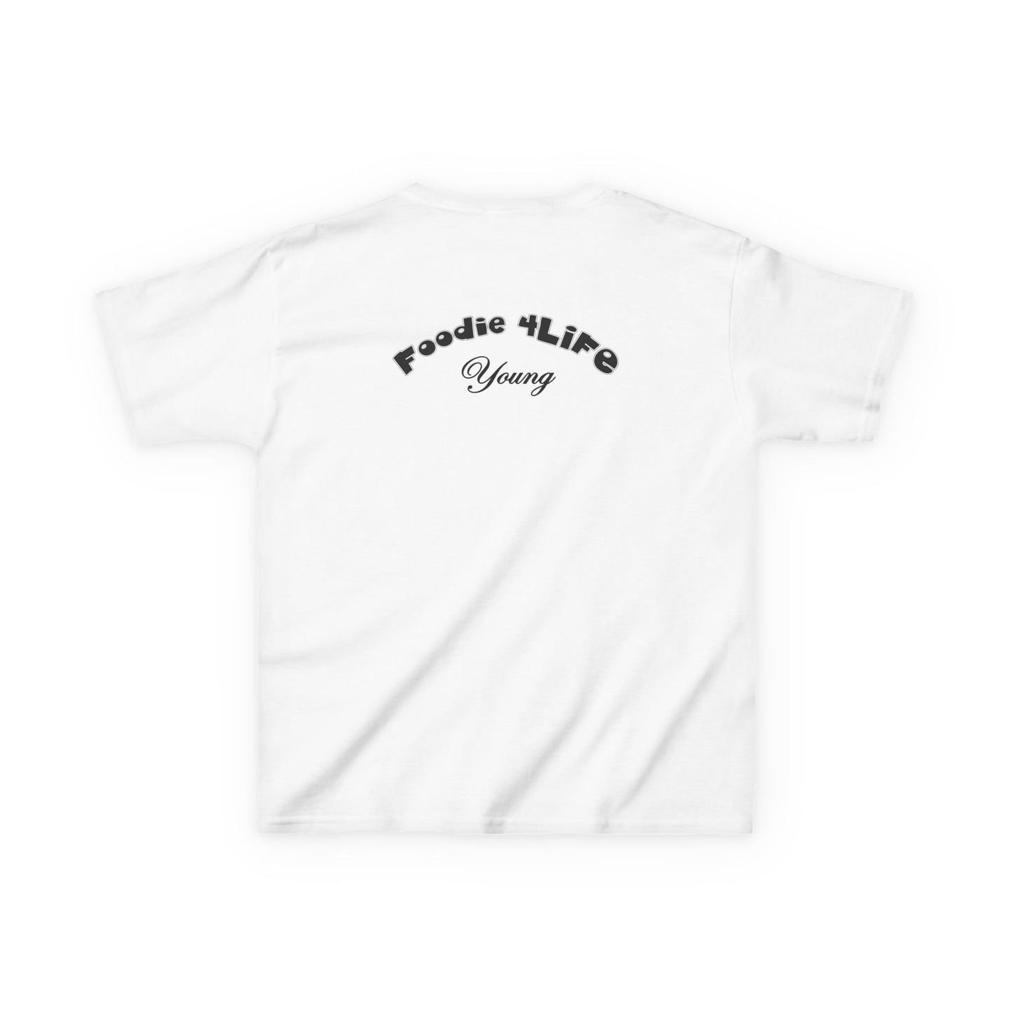 L.O.E.F Foodie 4Life Young Tee Shirt  (Black)