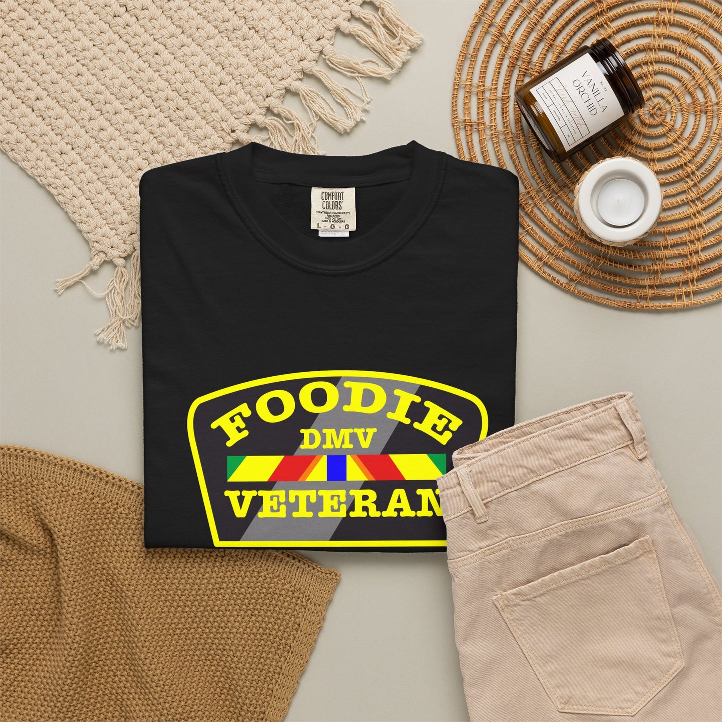 L.O.E.F Foodie Veteran DMV Unisex Tee Shirt