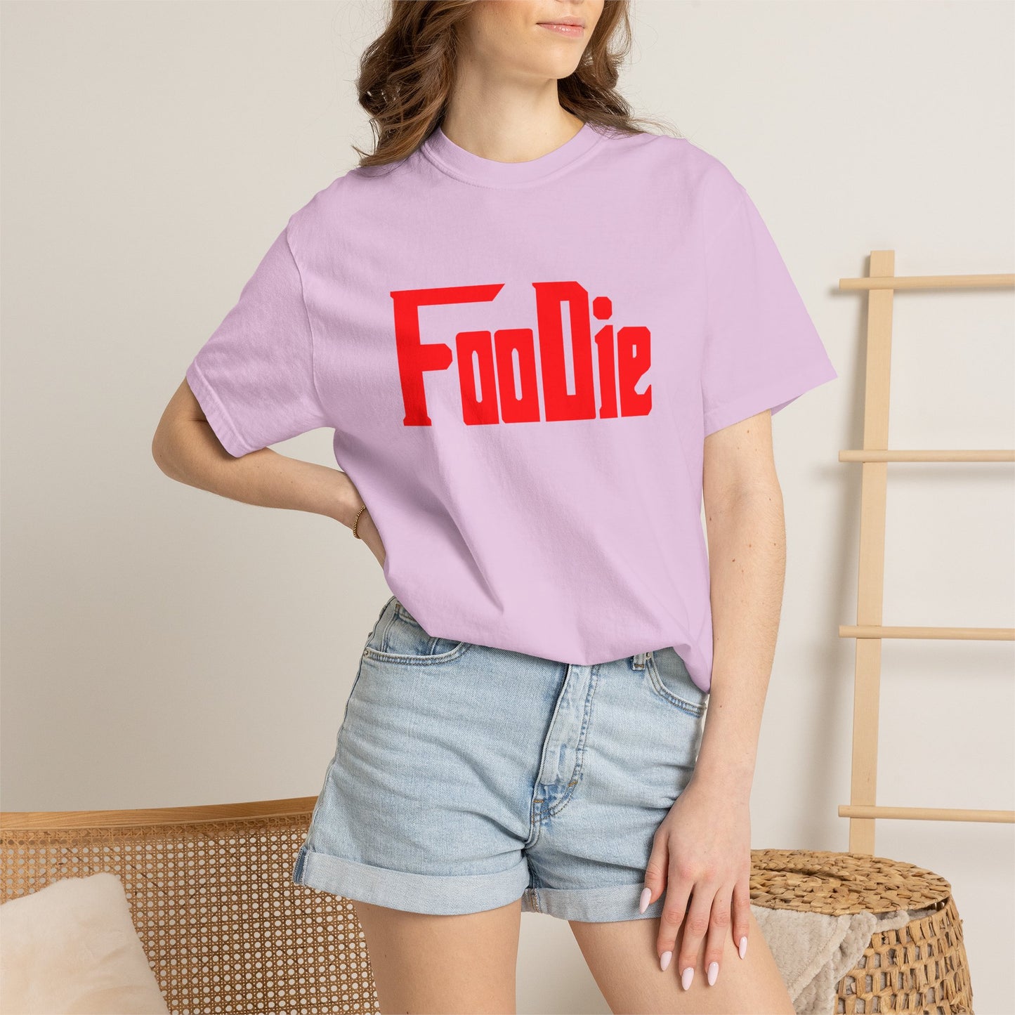 L.O.E.F Foodie Unisex Tee Shirt (Fiery Red)