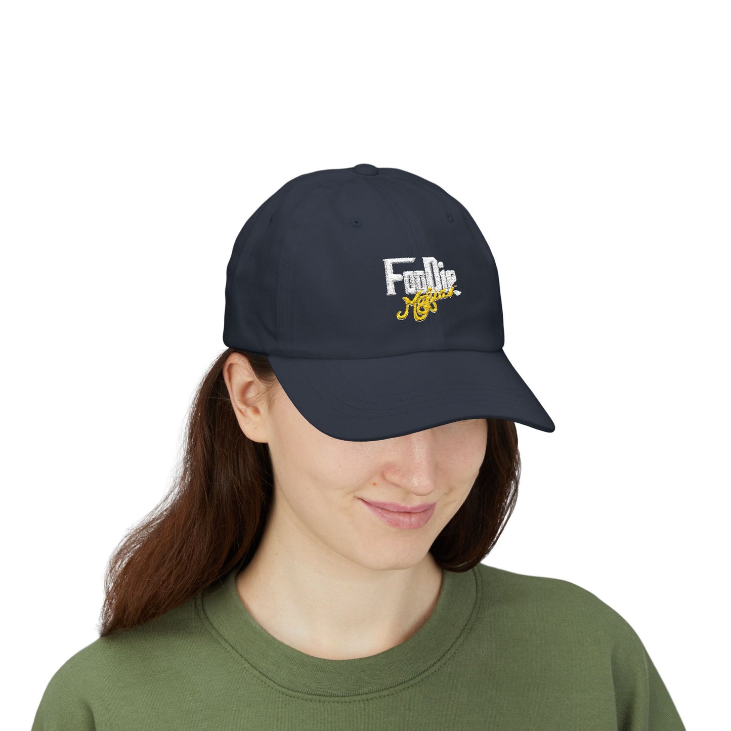 L.O.E.F White Foodie Cap (Bright Yellow)