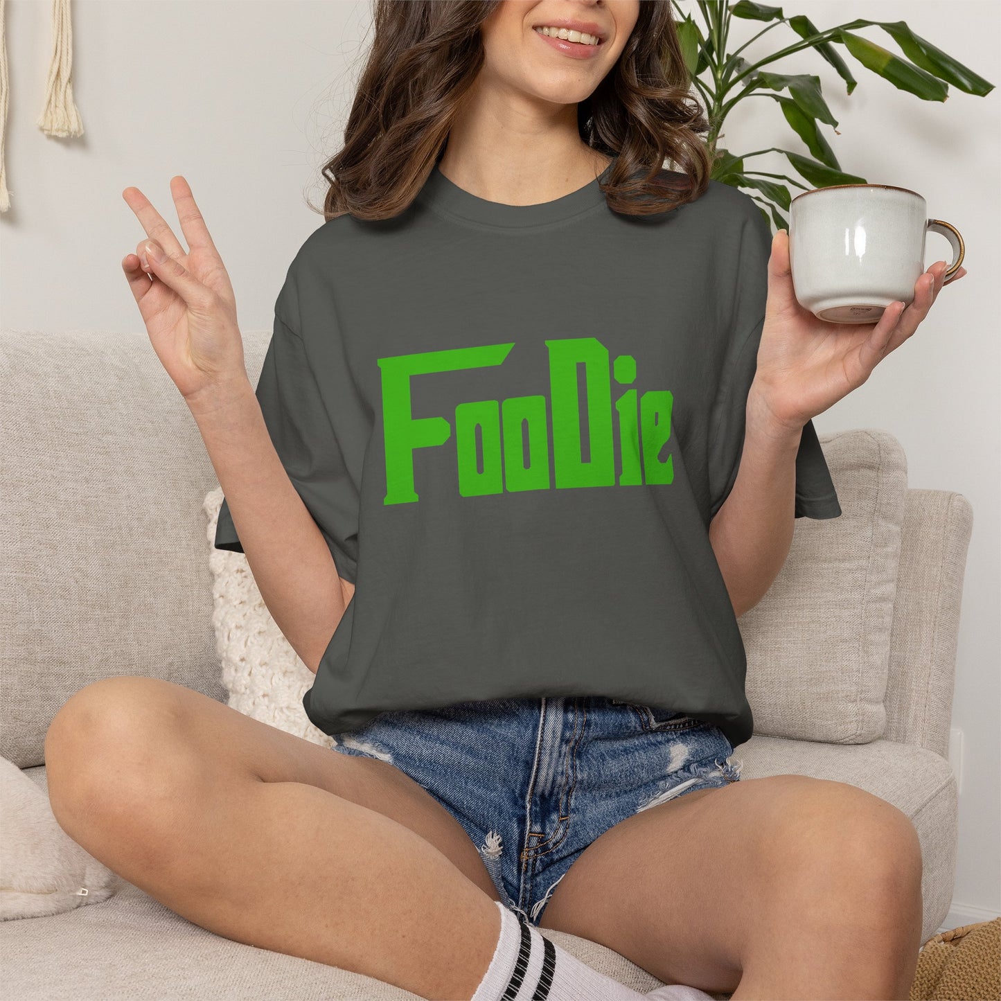 L.O.E.F Foodie Unisex Tee Shirt (Kelly Green)