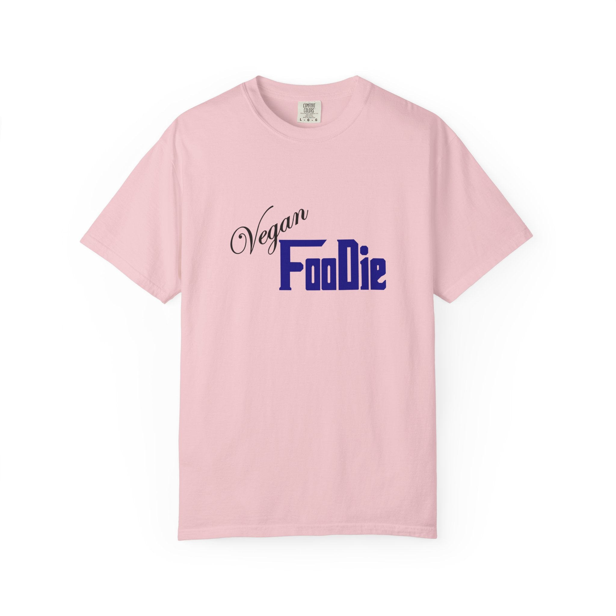 L.O.E.F Unisex Vegan Foodie Tee Shirt (Dark Blue)